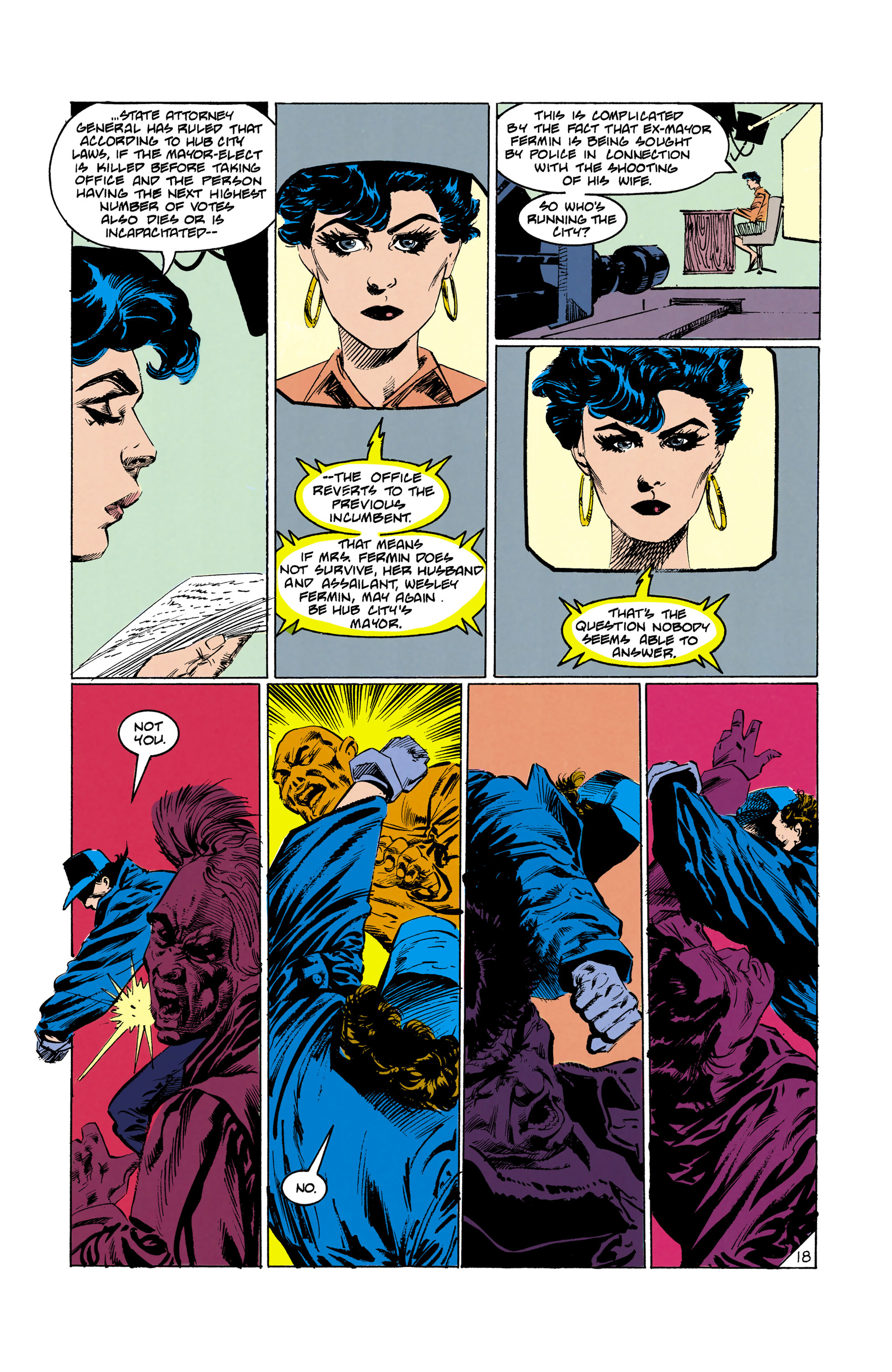 Read online The Question (1987) comic -  Issue #25 - 19