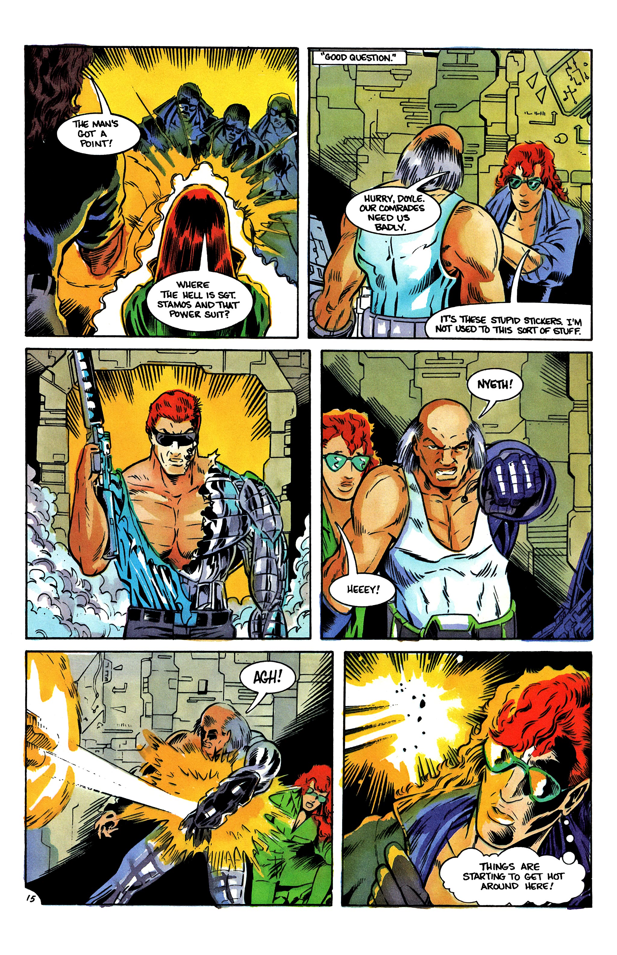 Read online The Terminator (1988) comic -  Issue #16 - 19