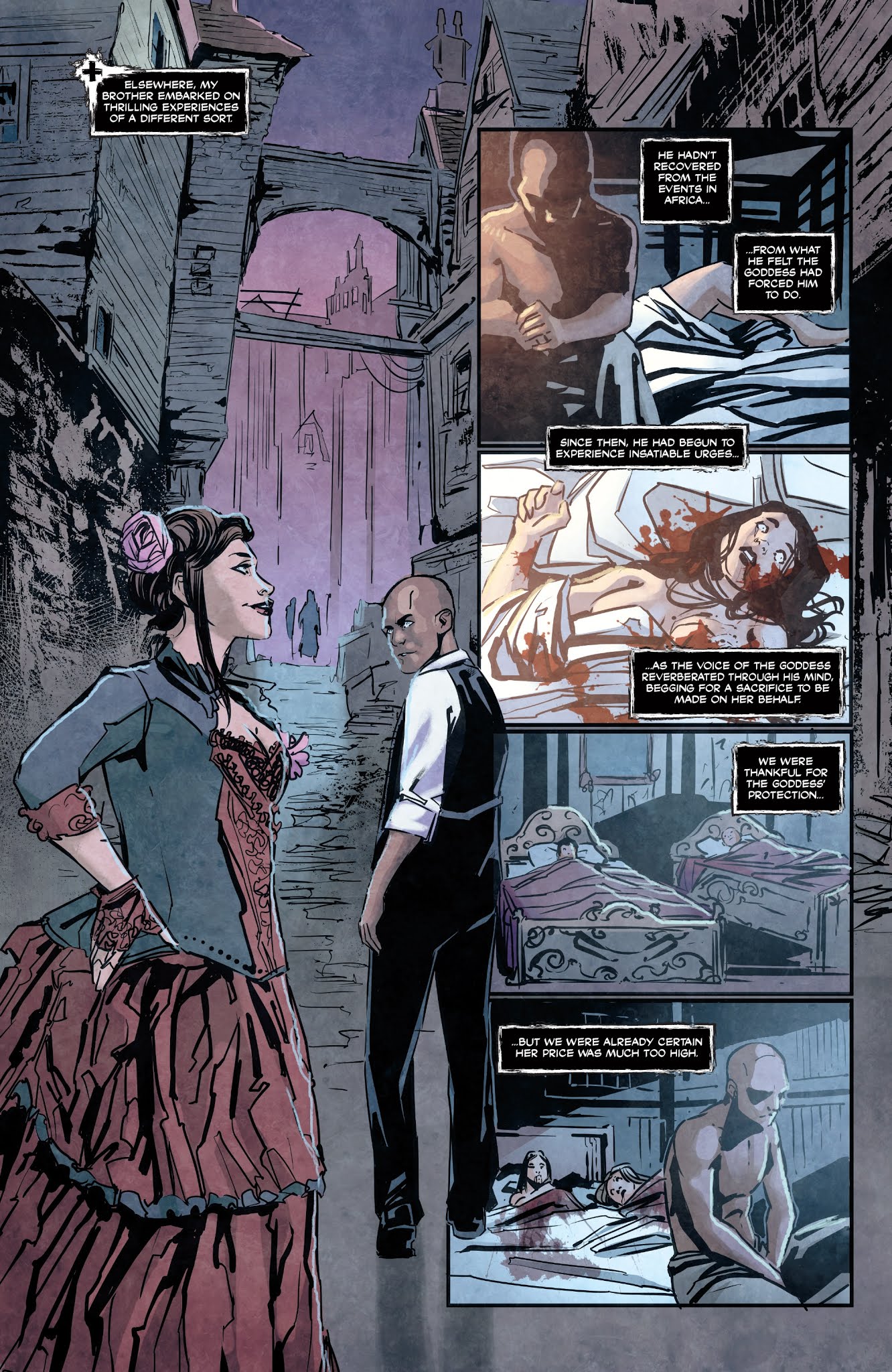 Read online Santeria: The Goddess Kiss comic -  Issue #5 - 4