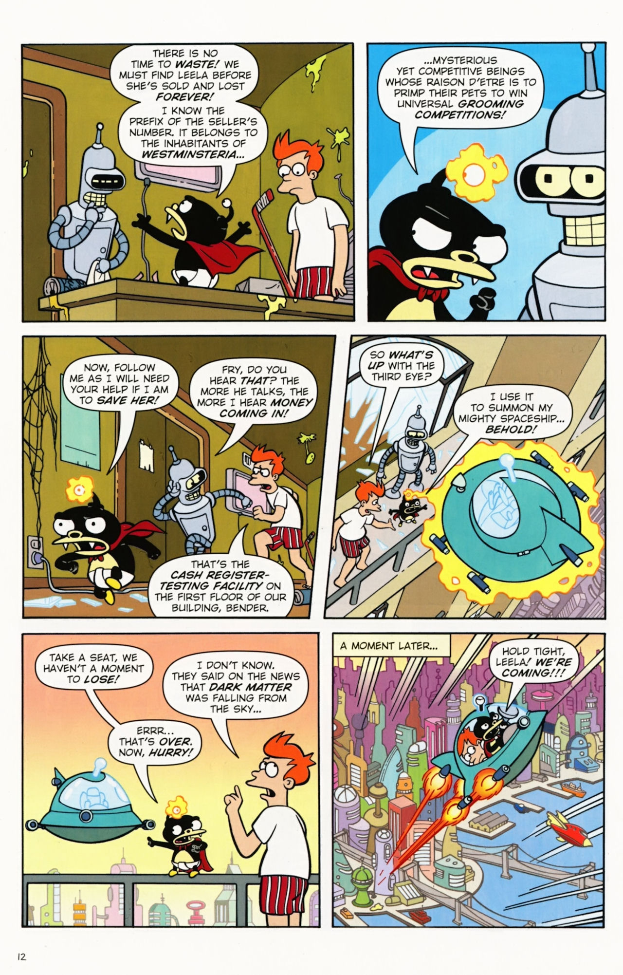 Read online Futurama Comics comic -  Issue #54 - 11