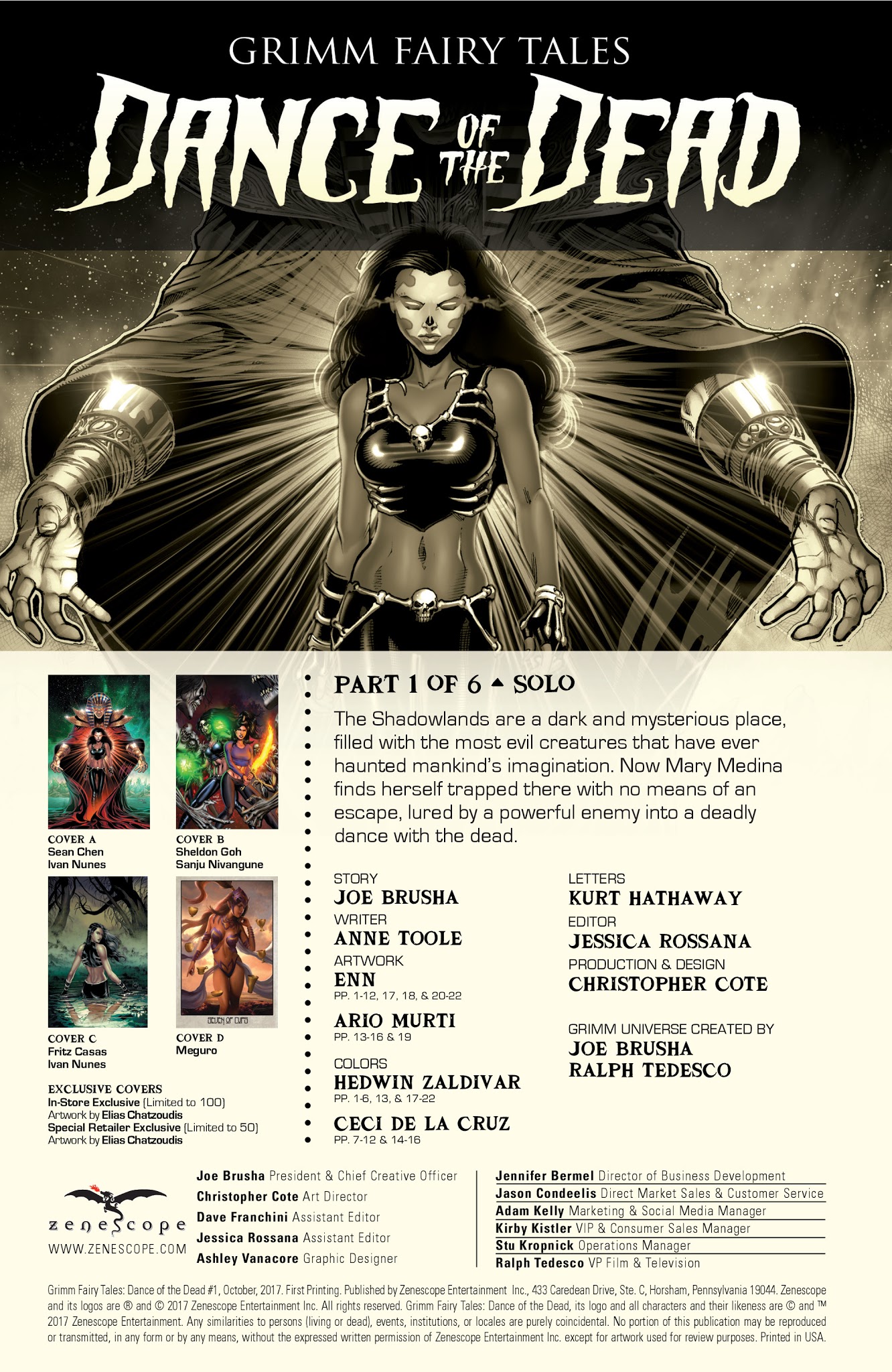 Read online Grimm Fairy Tales: Dance of the Dead comic -  Issue #1 - 2