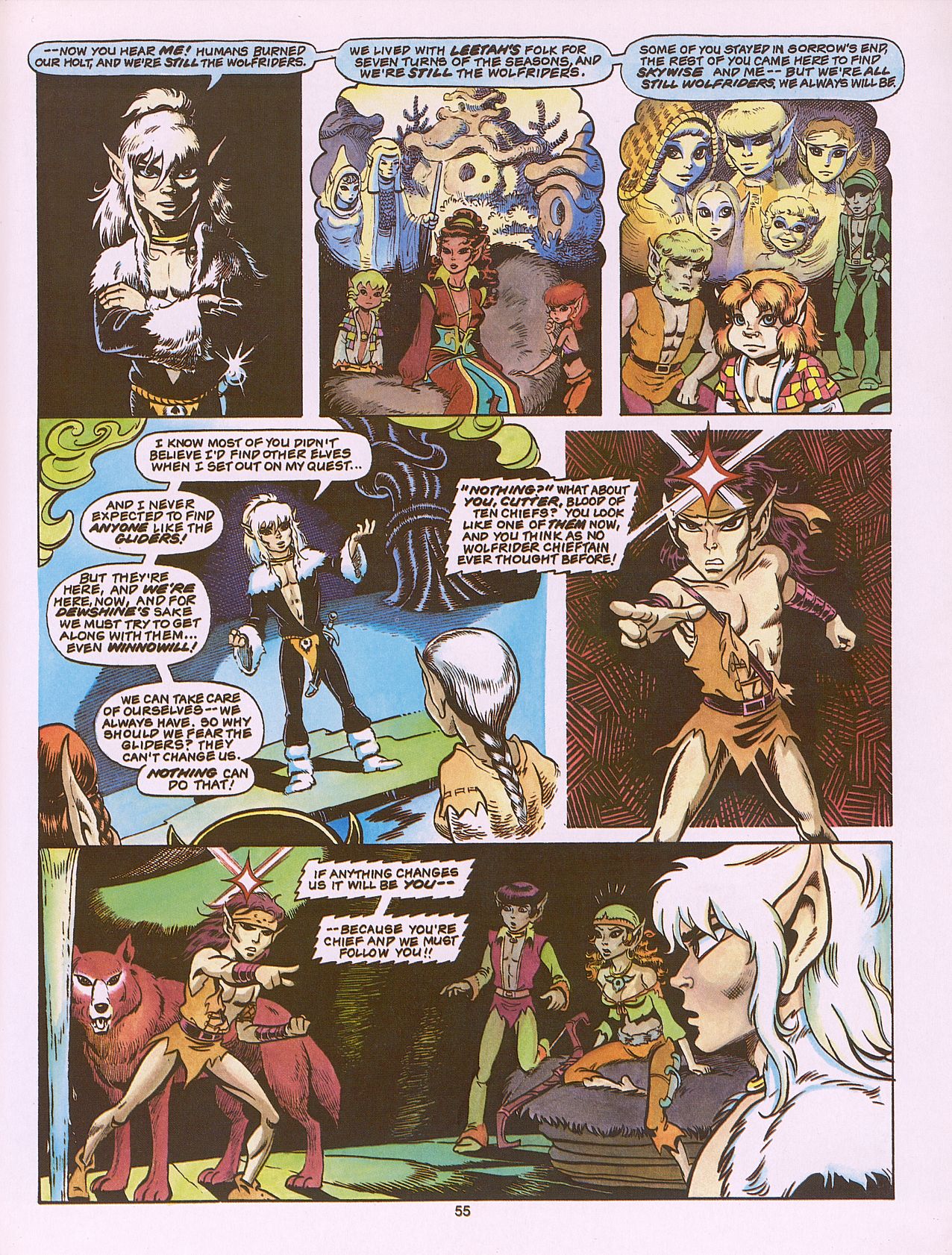 Read online ElfQuest (Starblaze Edition) comic -  Issue # TPB 3 - 62