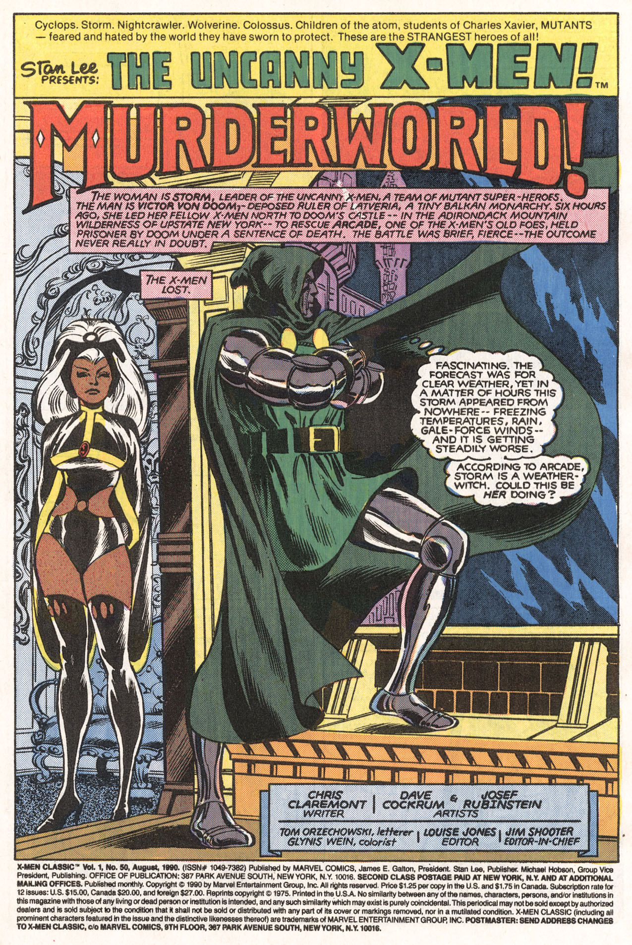 Read online X-Men Classic comic -  Issue #50 - 3