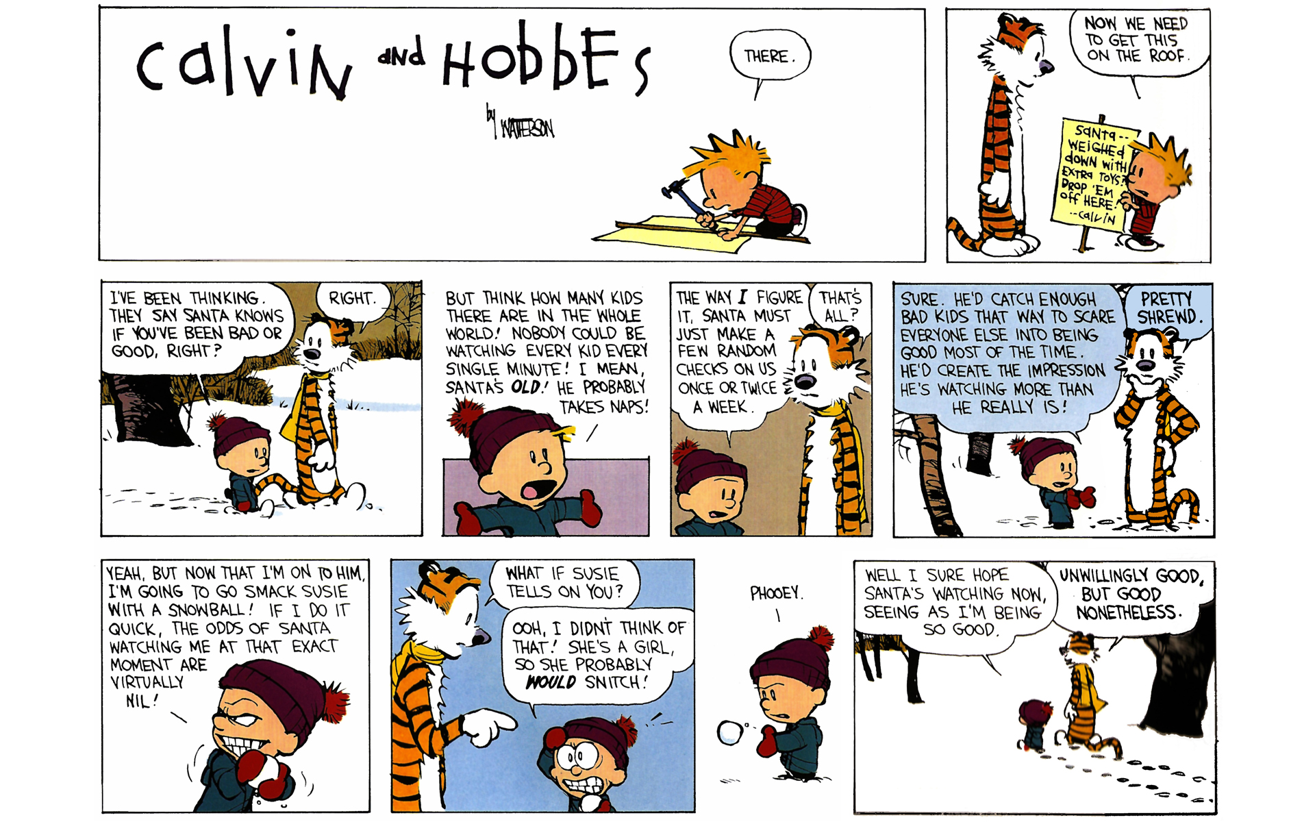 Read online Calvin and Hobbes comic -  Issue #7 - 100