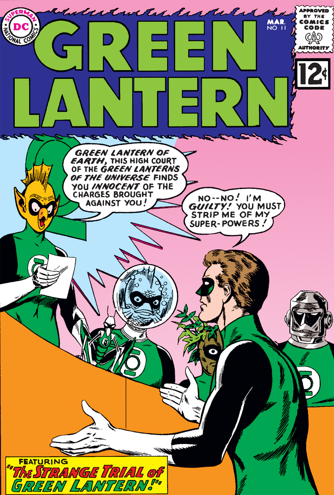 Read online Green Lantern (1960) comic -  Issue #11 - 1