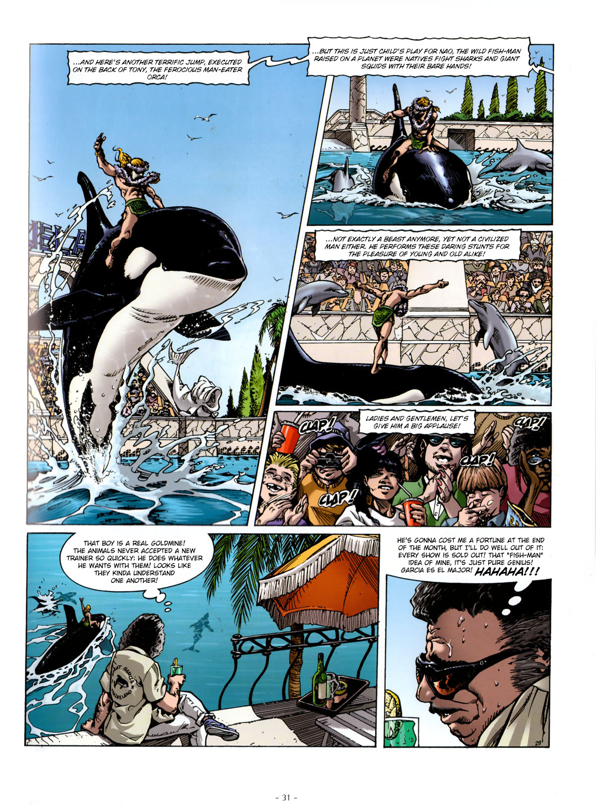 Read online Aquablue comic -  Issue #2 - 32