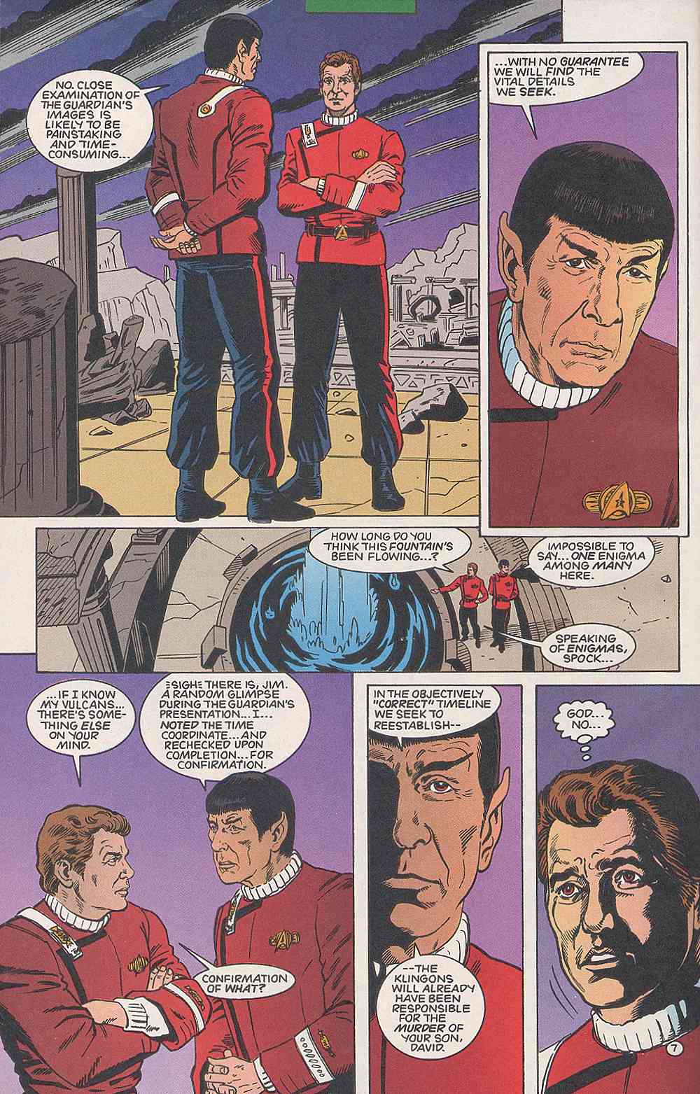 Read online Star Trek (1989) comic -  Issue #54 - 8