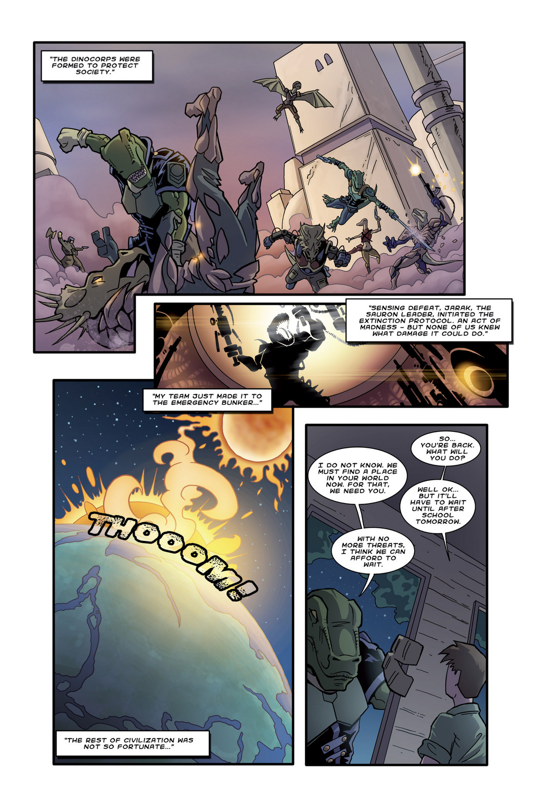 Read online Dinocorps comic -  Issue # TPB - 30