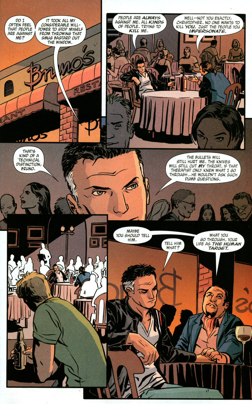Read online Human Target (2003) comic -  Issue #19 - 22