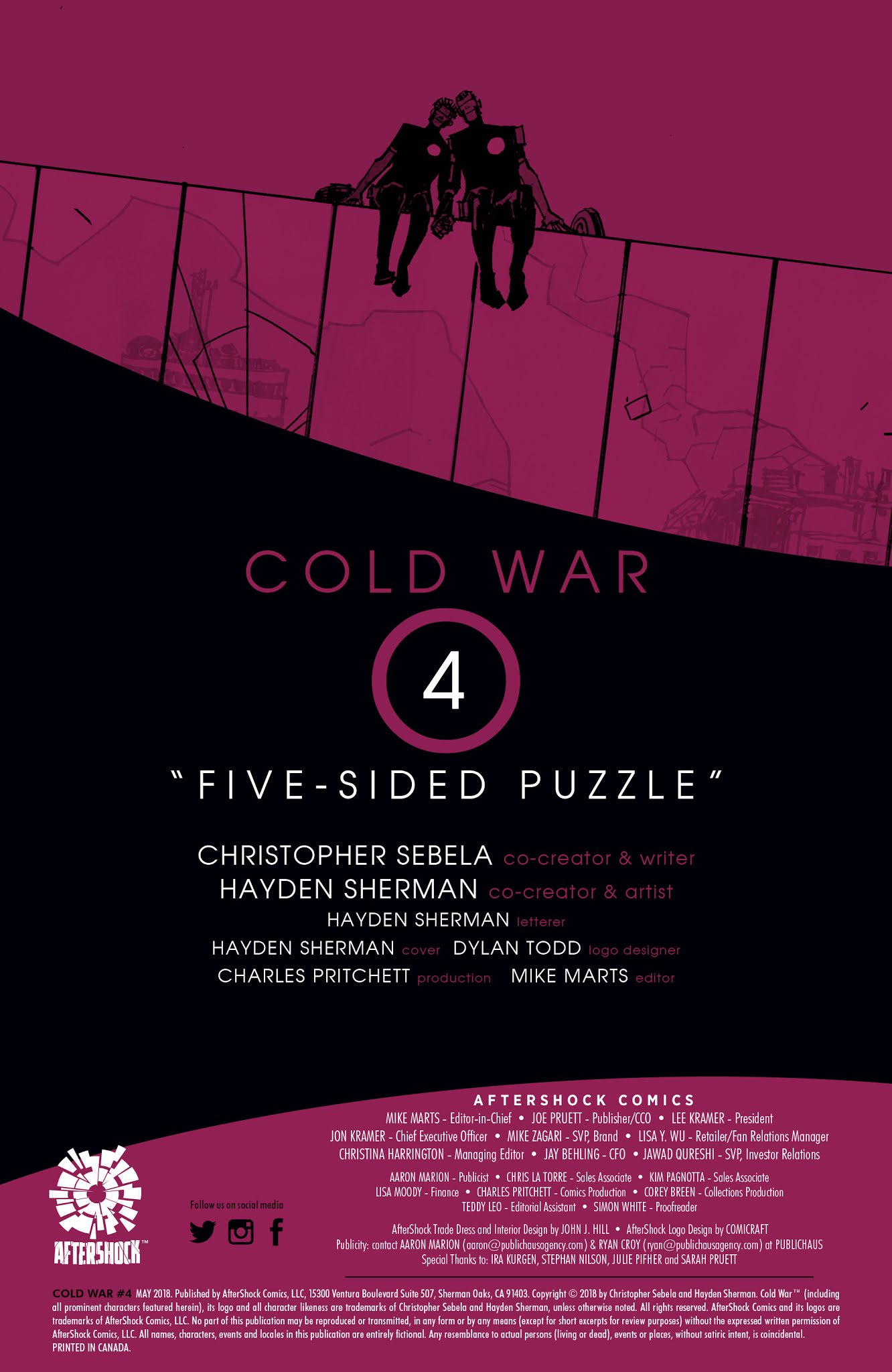 Read online Cold War (2018) comic -  Issue #4 - 2
