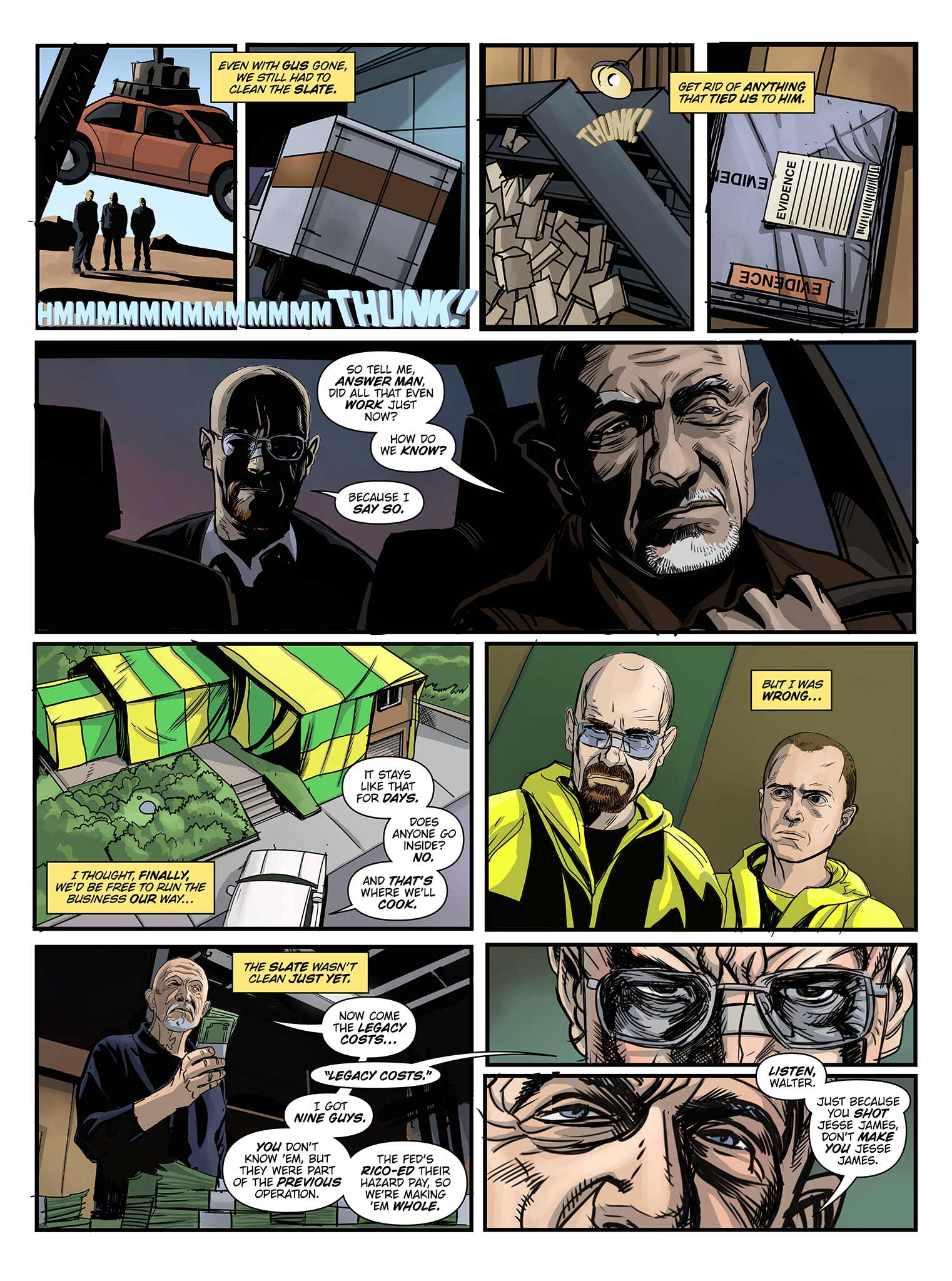 Read online Breaking Bad: All Bad Things comic -  Issue # Full - 18