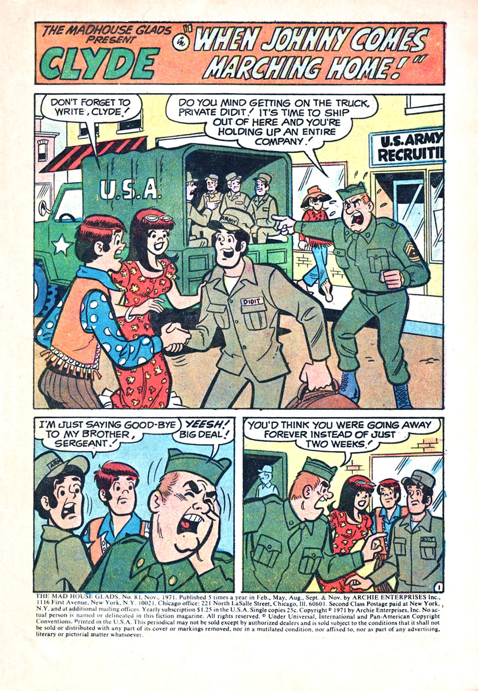 Read online The Mad House Glads comic -  Issue #81 - 3