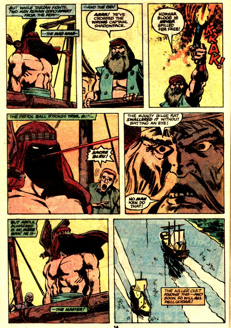 Read online Tarzan (1977) comic -  Issue #19 - 10