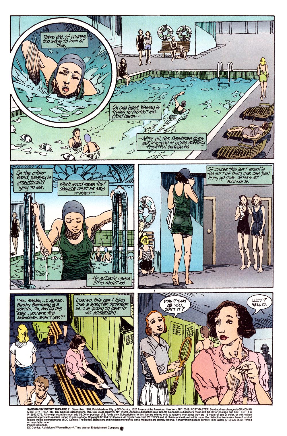 Read online Sandman Mystery Theatre comic -  Issue #21 - 2