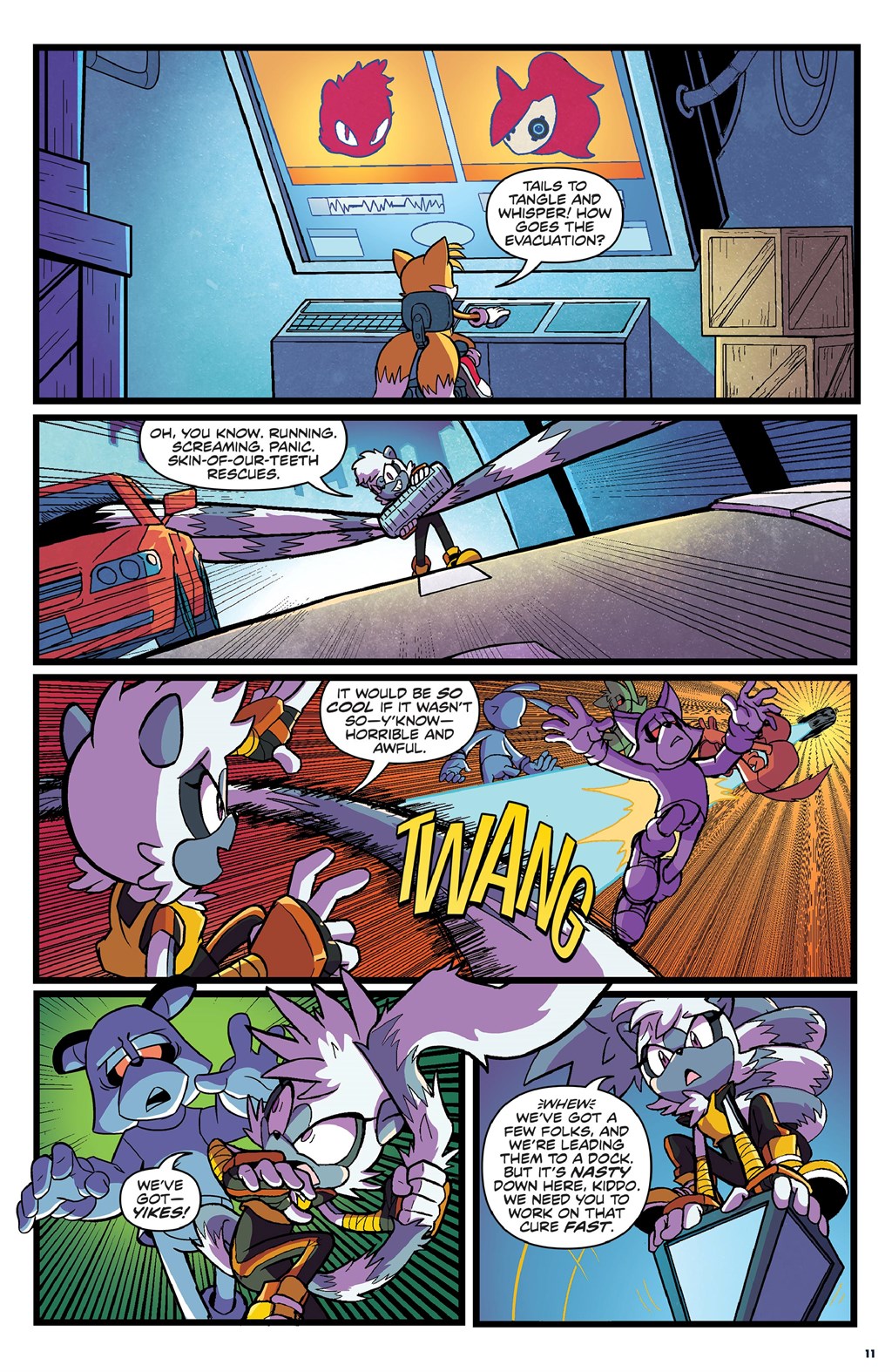 Read online Sonic the Hedgehog (2018) comic -  Issue # _The IDW Collection 3 (Part 1) - 11