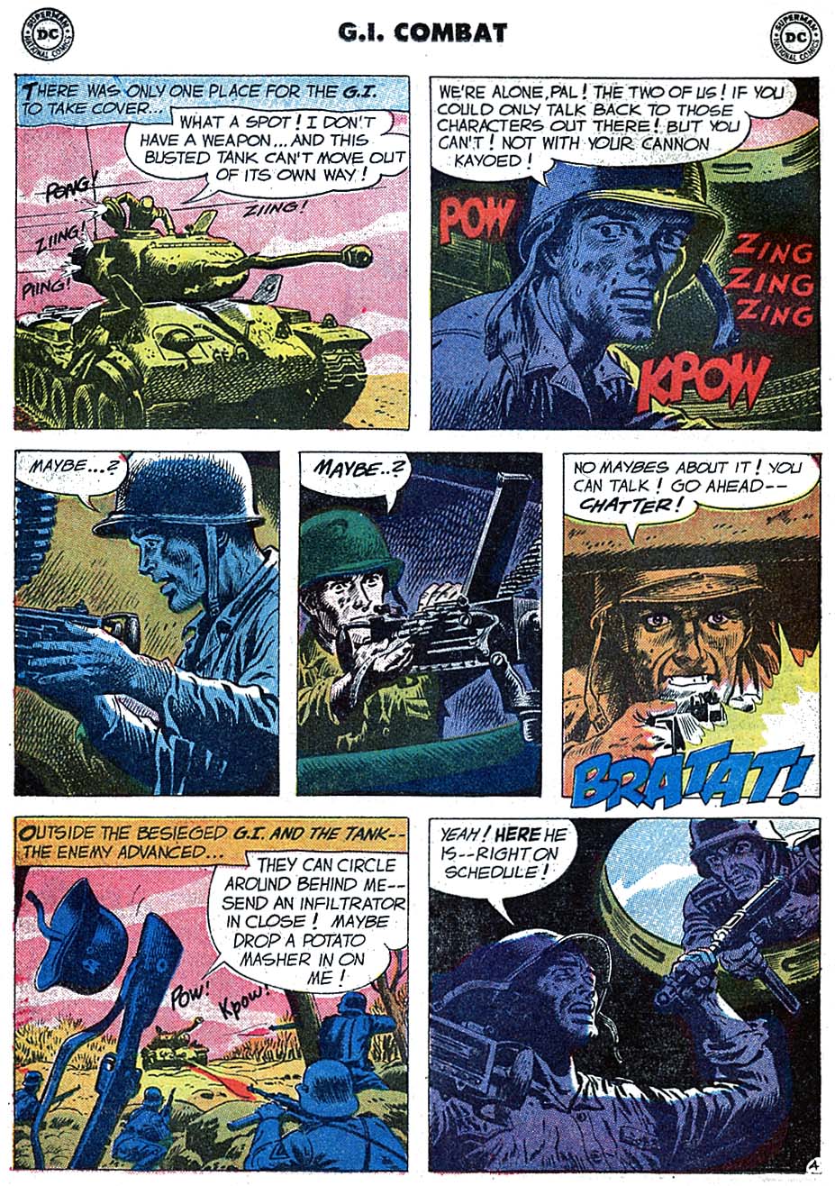 Read online G.I. Combat (1952) comic -  Issue #72 - 6