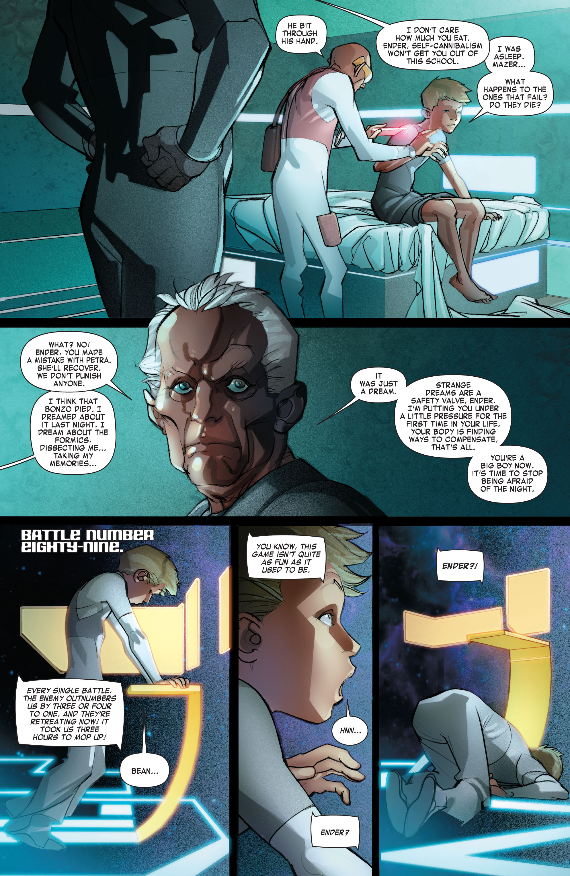 Read online Ender's Game: Command School comic -  Issue #5 - 14