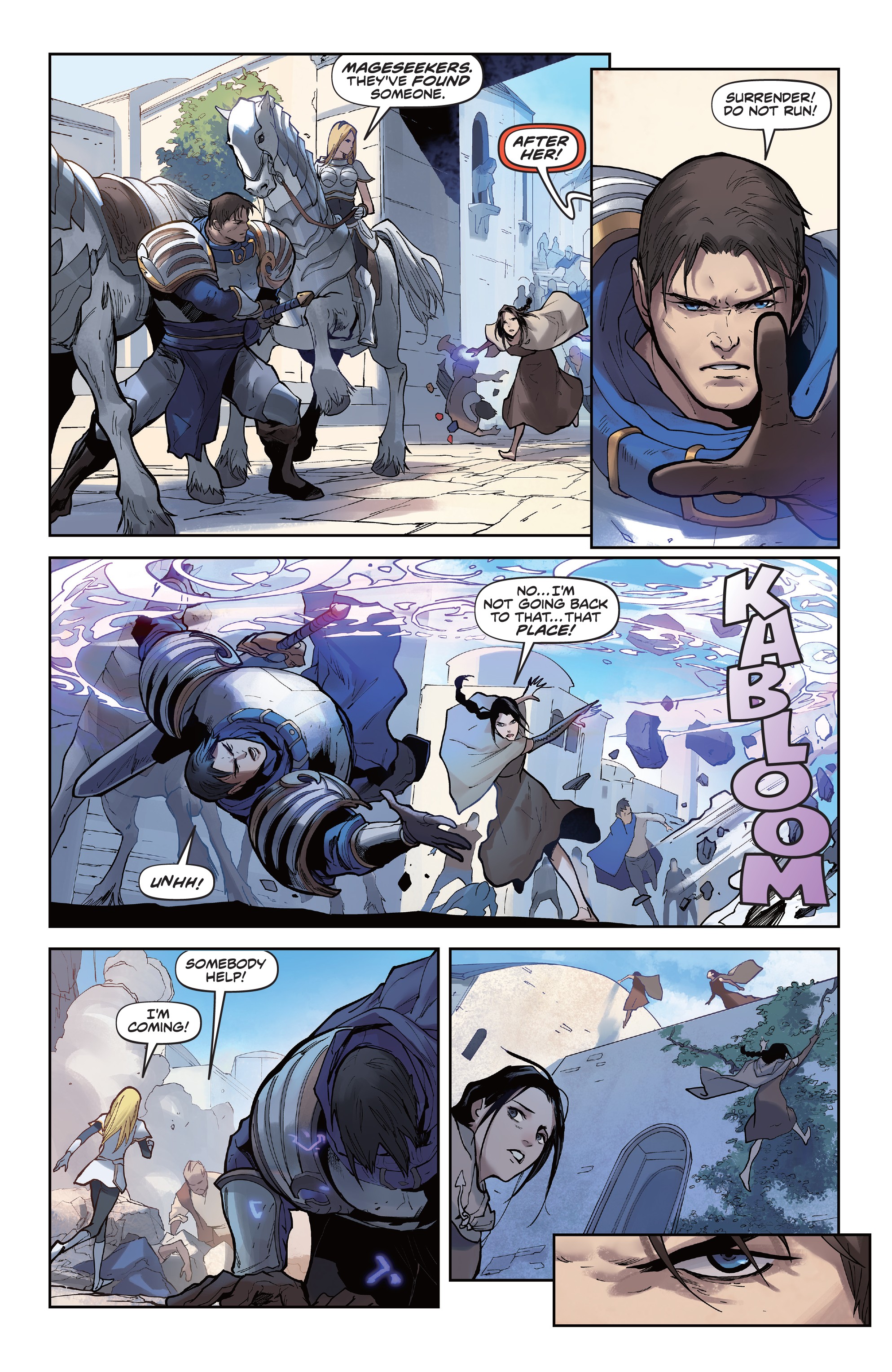Read online League of Legends: Lux comic -  Issue #1 - 5