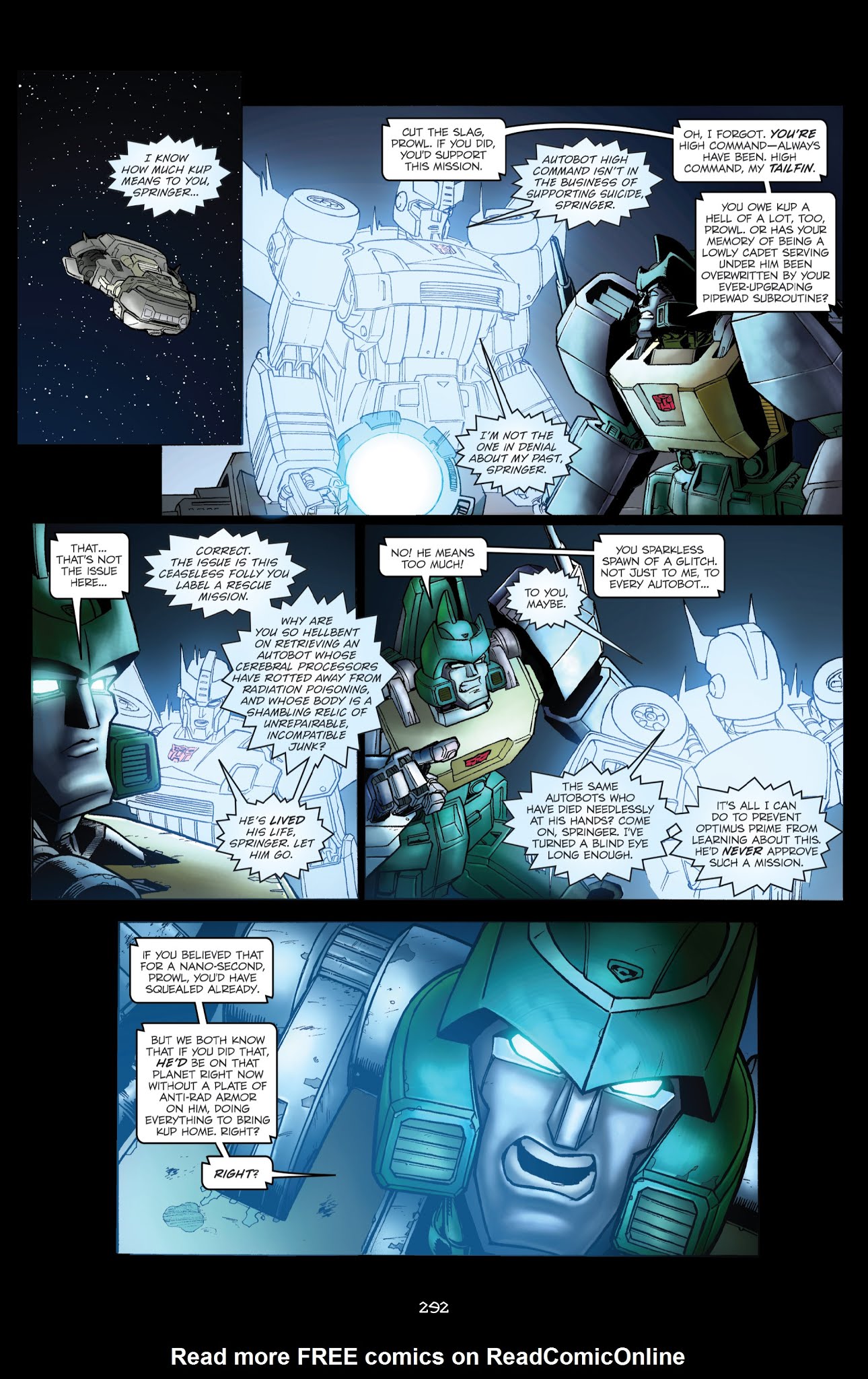 Read online Transformers: The IDW Collection comic -  Issue # TPB 2 (Part 3) - 93