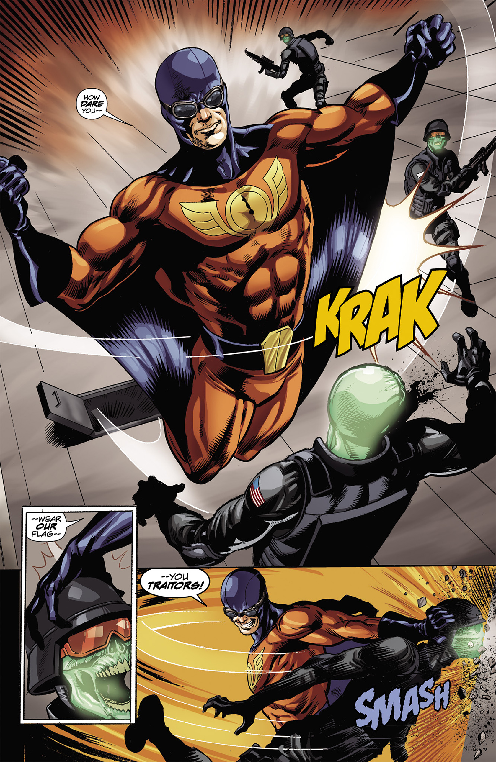 Read online Captain Midnight comic -  Issue #1 - 21