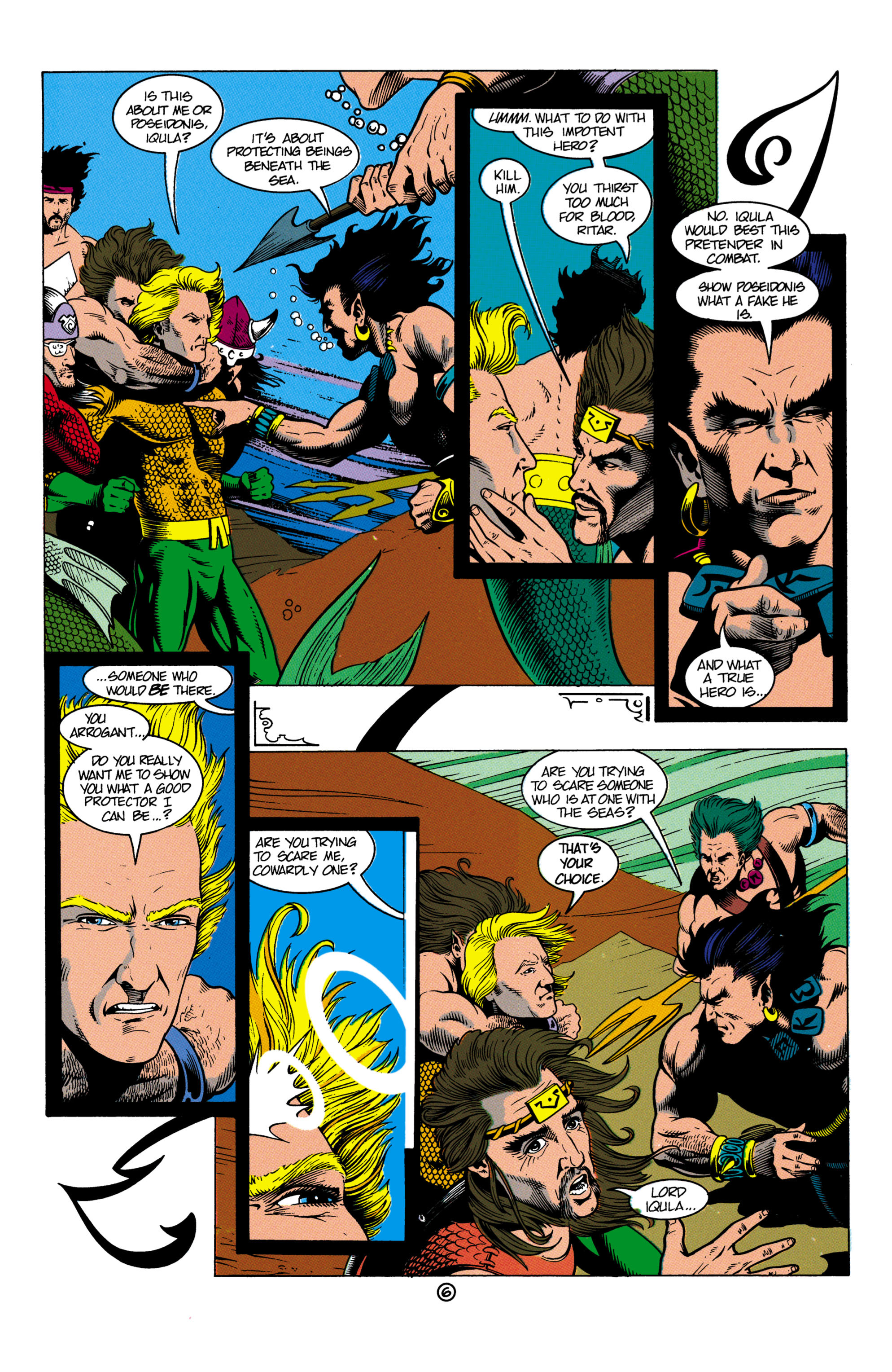 Read online Aquaman (1991) comic -  Issue #4 - 7