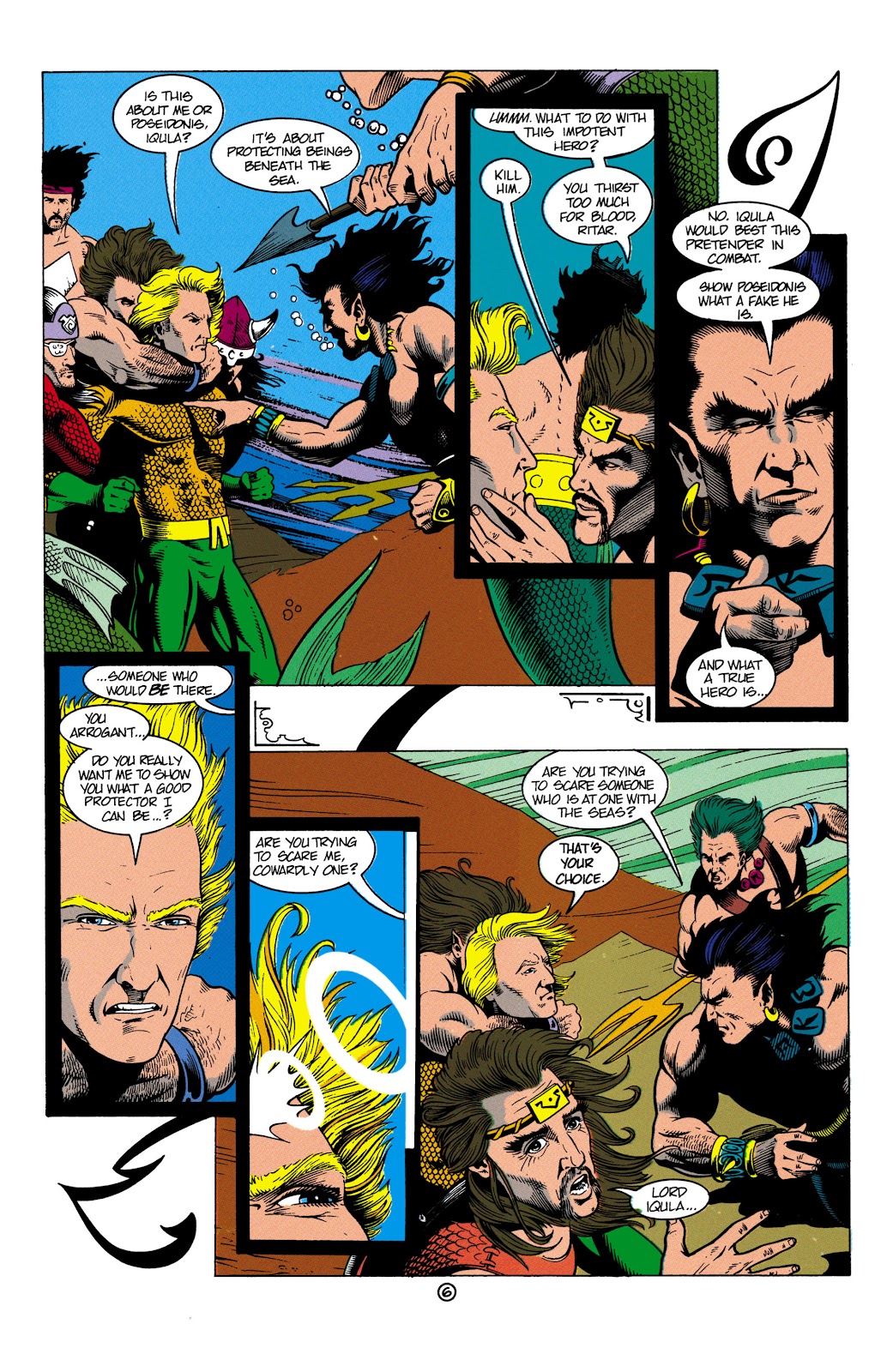 Aquaman (1991) Issue #4 #4 - English 7