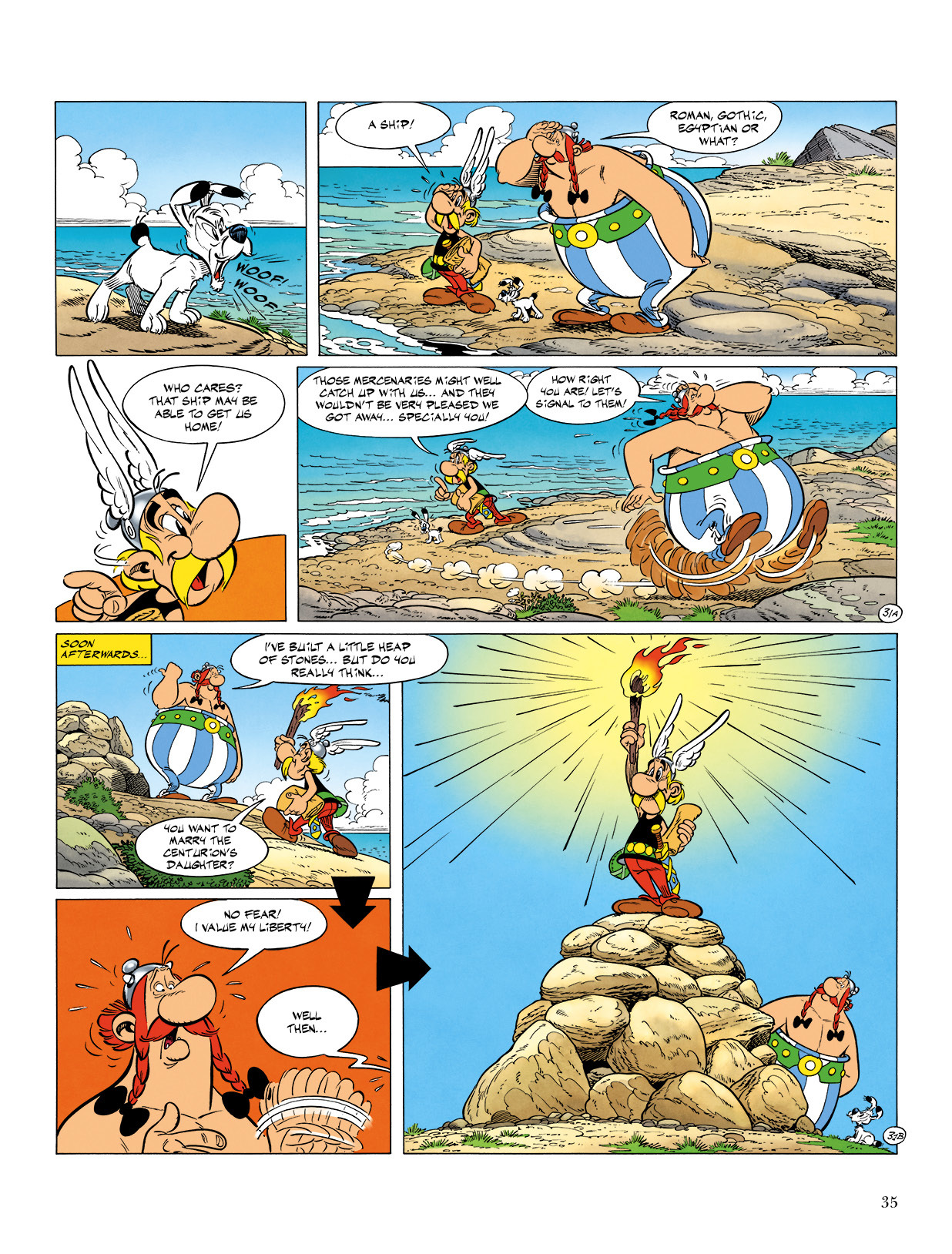 Read online Asterix comic -  Issue #22 - 36