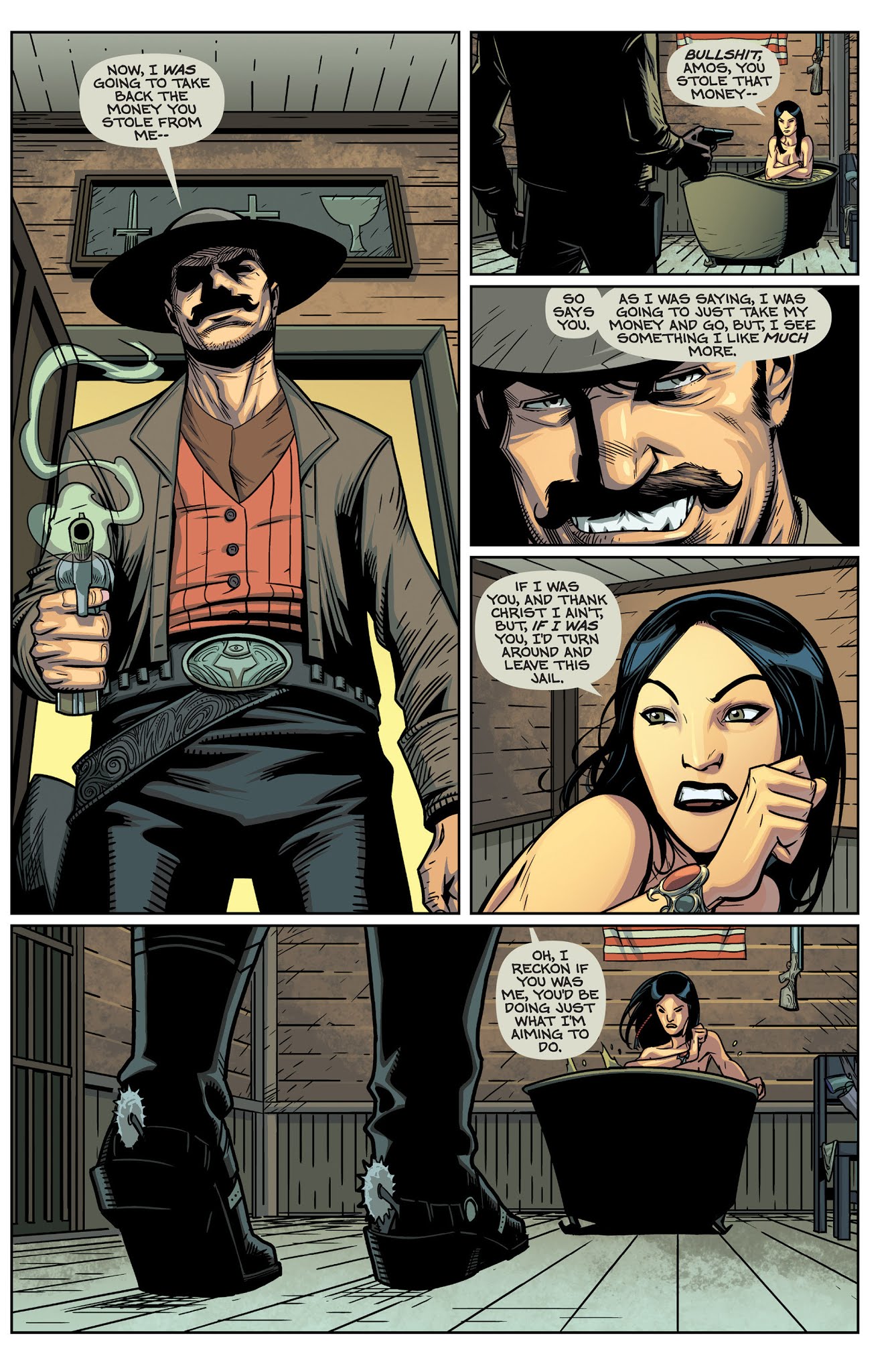 Read online Witchblade: Day of the Outlaws comic -  Issue # Full - 5