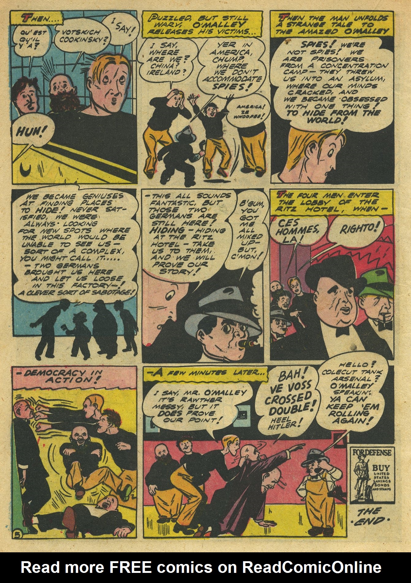 Read online Sensation (Mystery) Comics comic -  Issue #10 - 36