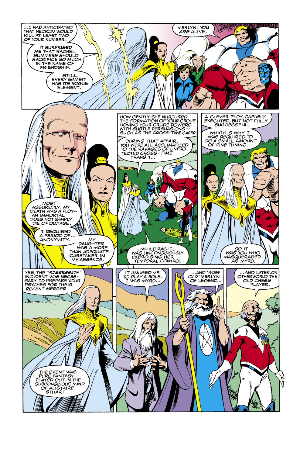 Read online Excalibur (1988) comic -  Issue #50 - 32