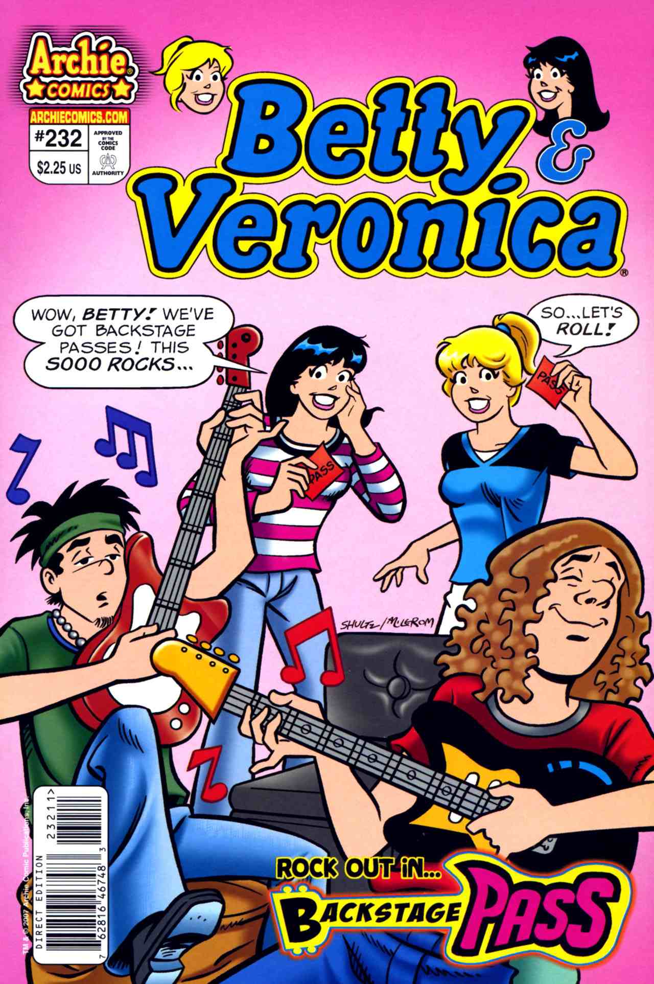 Read online Archie's Girls Betty and Veronica comic -  Issue #232 - 1