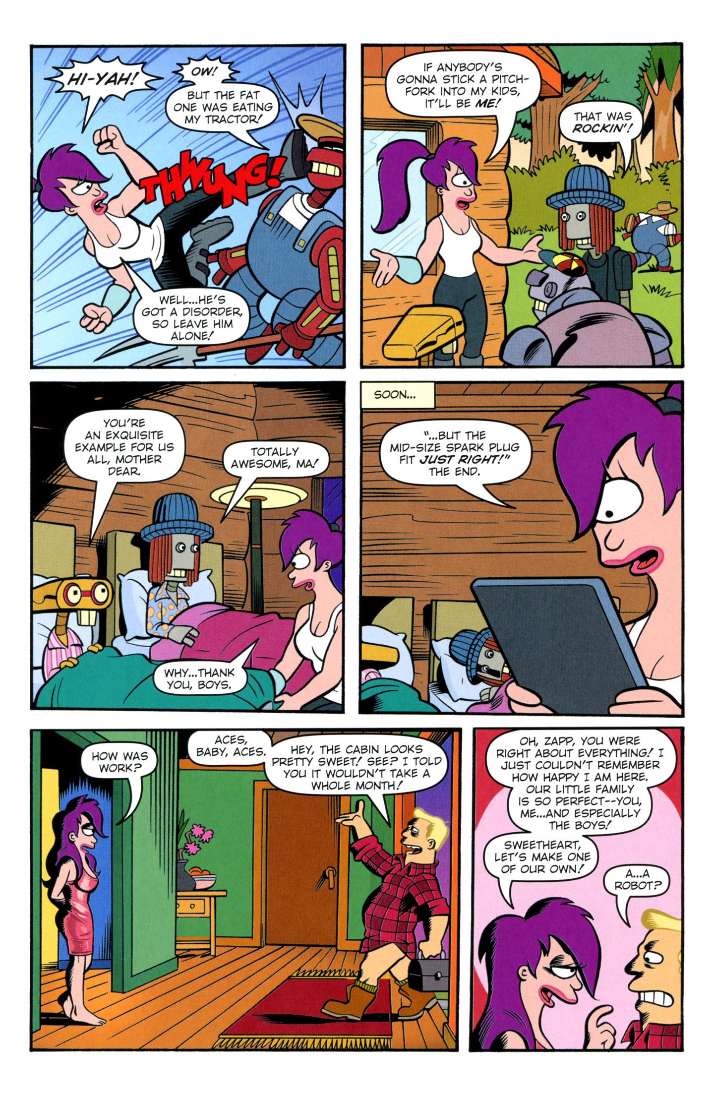 Read online Futurama Comics comic -  Issue #62 - 16