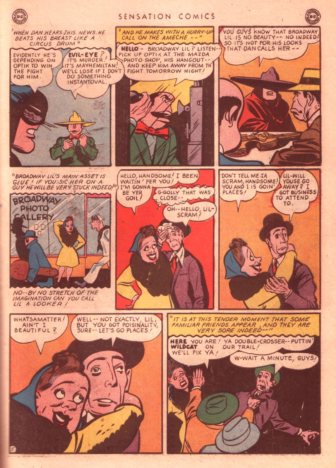 Read online Sensation (Mystery) Comics comic -  Issue #35 - 45