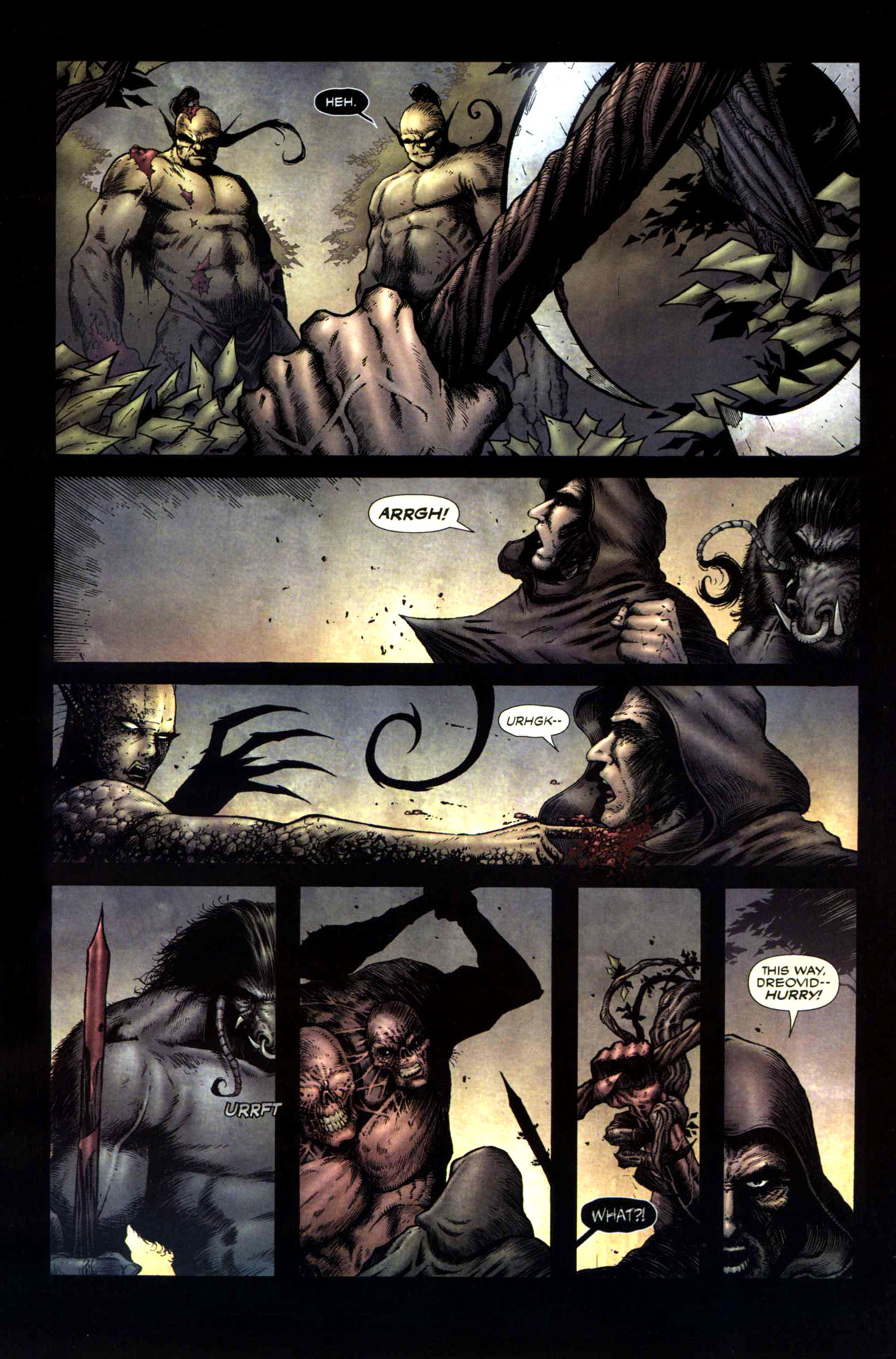Read online Frank Frazetta's Swamp Demon comic -  Issue # Full - 9