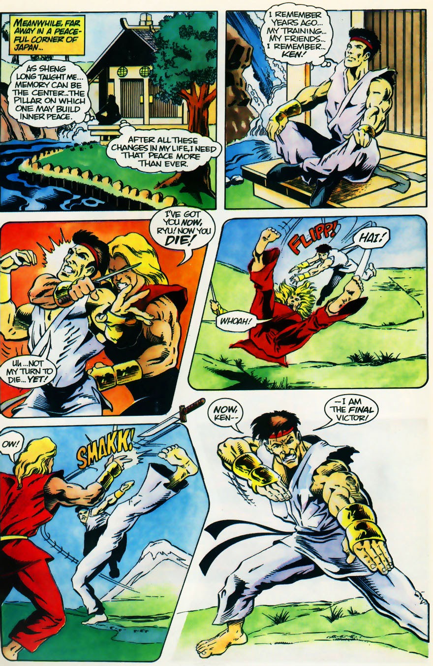 Read online Street Fighter (1994) comic -  Issue #2 - 21