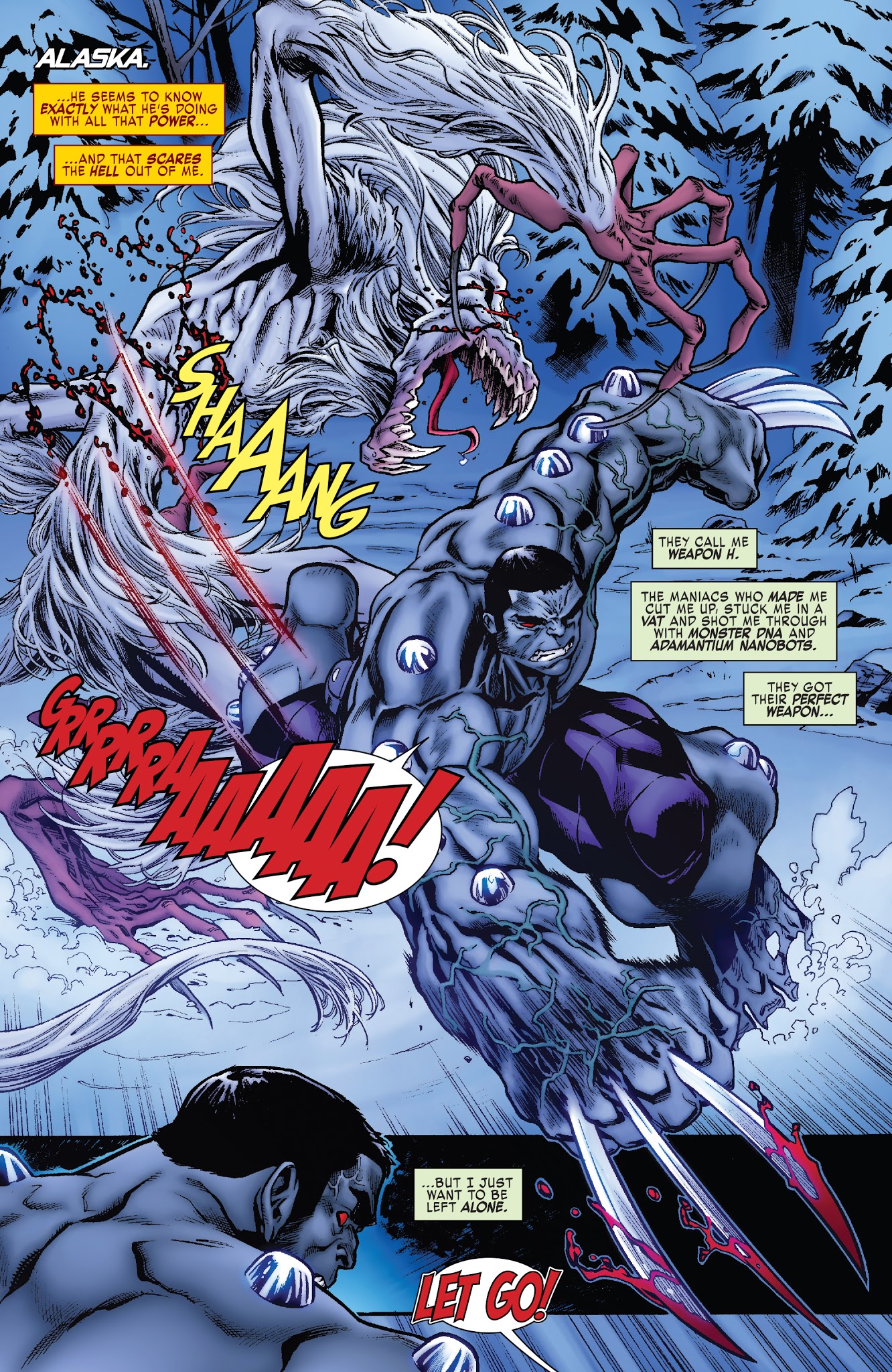 Read online Weapon H comic -  Issue #2 - 4