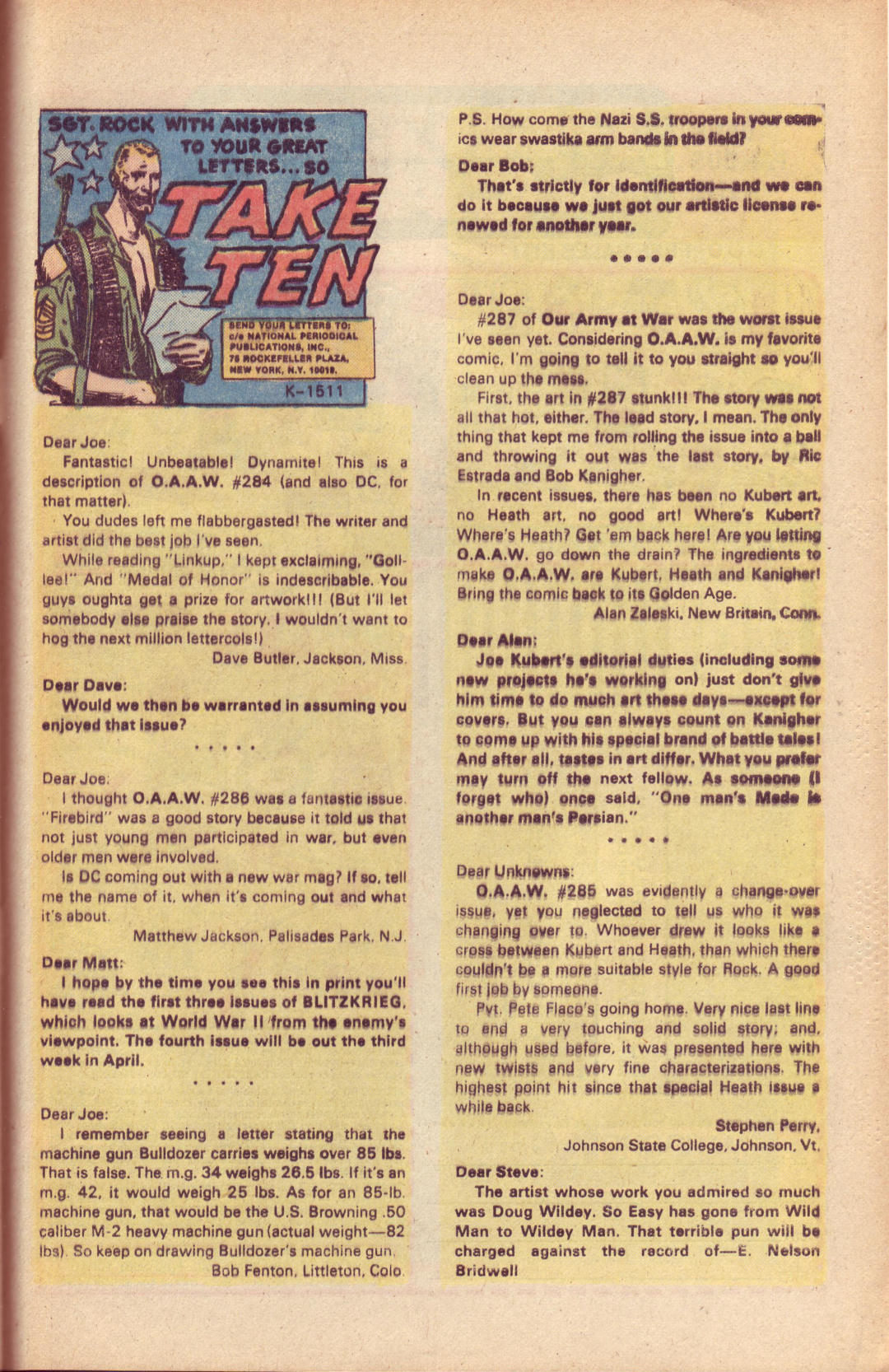 Read online Our Army at War (1952) comic -  Issue #293 - 33