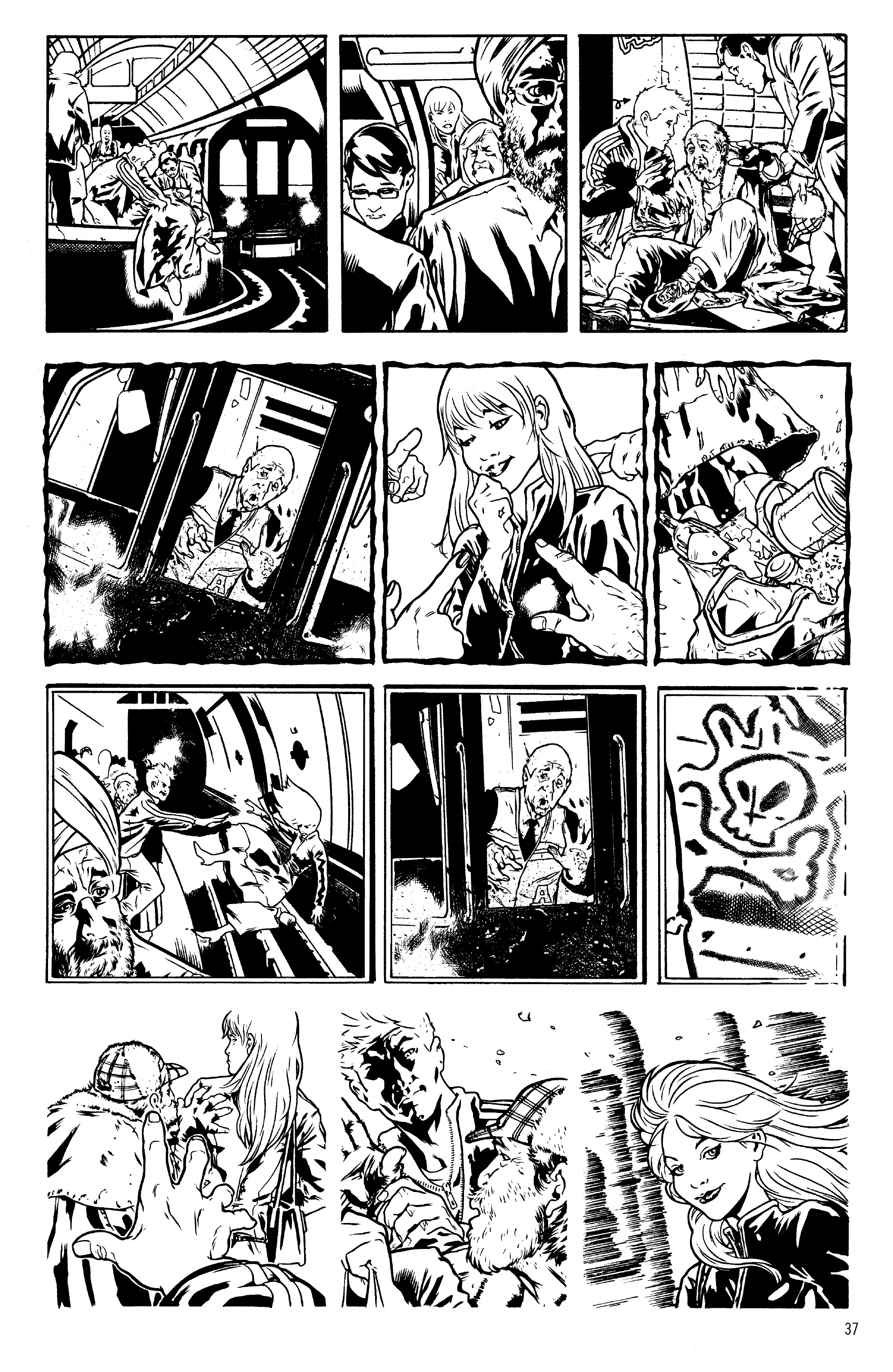 Read online Noir: A Collection of Crime Comics comic -  Issue # TPB - 36