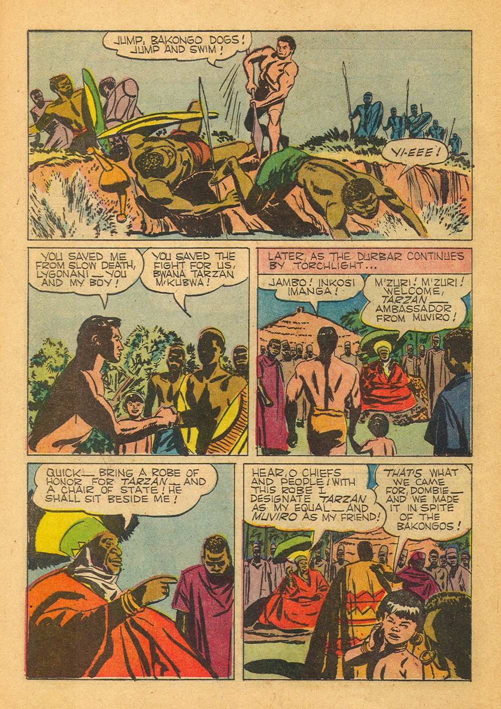 Read online Tarzan (1948) comic -  Issue #125 - 28
