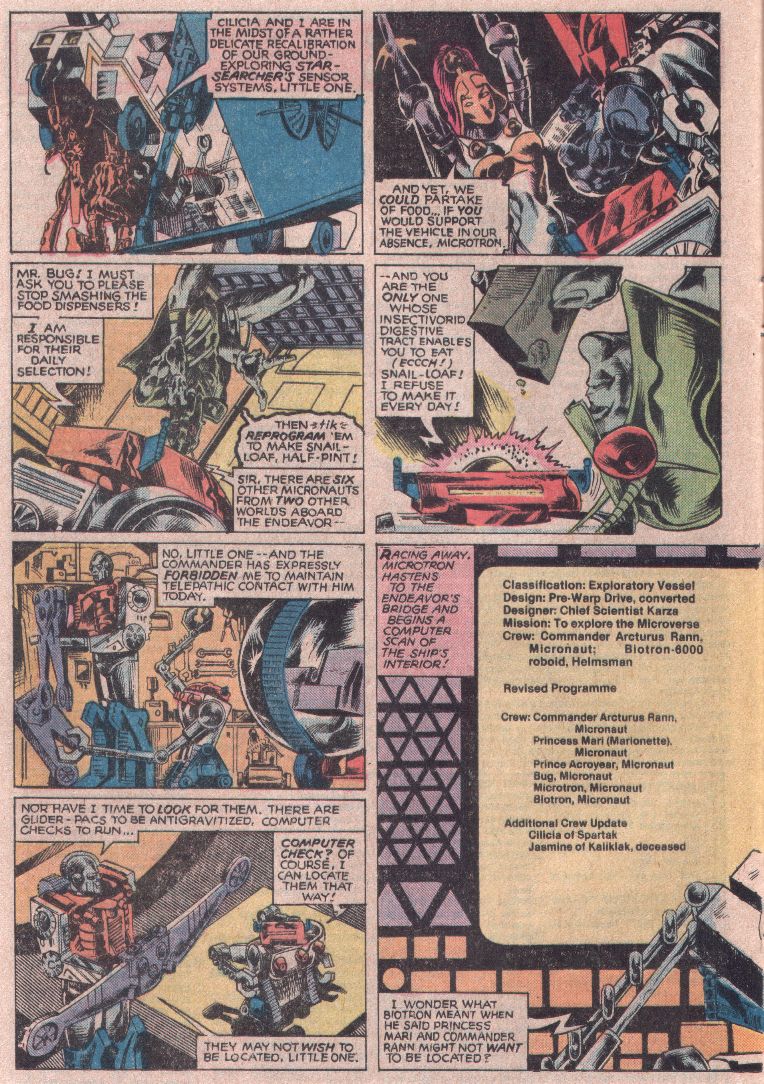 Read online Micronauts (1979) comic -  Issue #23 - 16