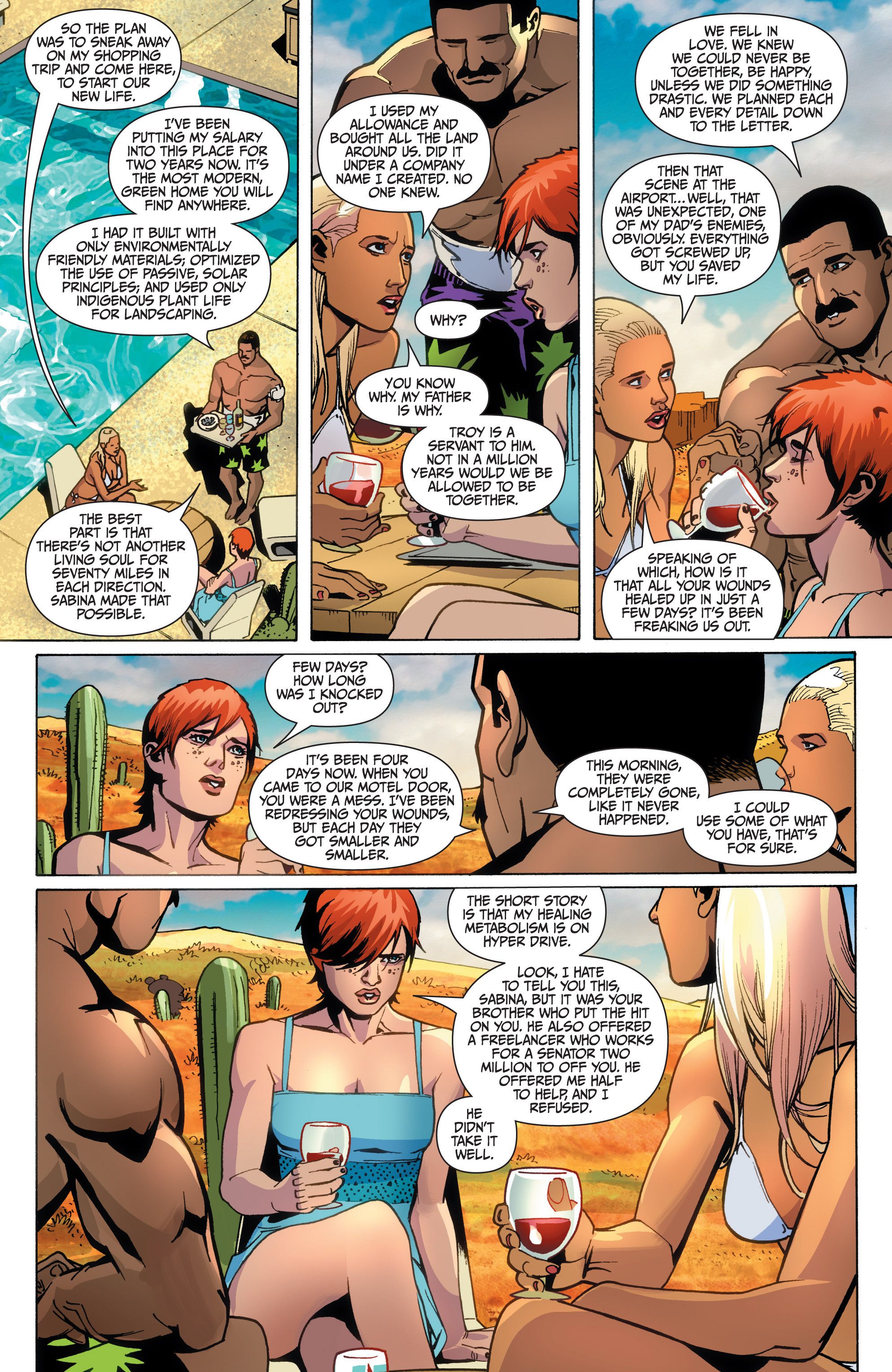 Read online Painkiller Jane: The Price of Freedom comic -  Issue #4 - 22