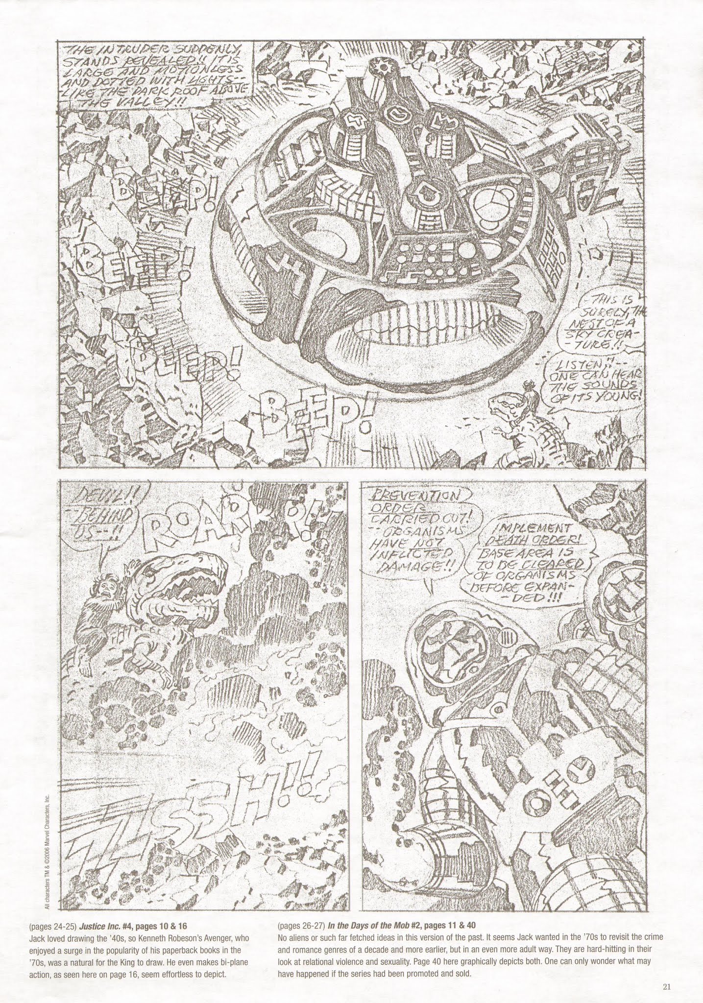 Read online The Jack Kirby Collector comic -  Issue #45 - 23