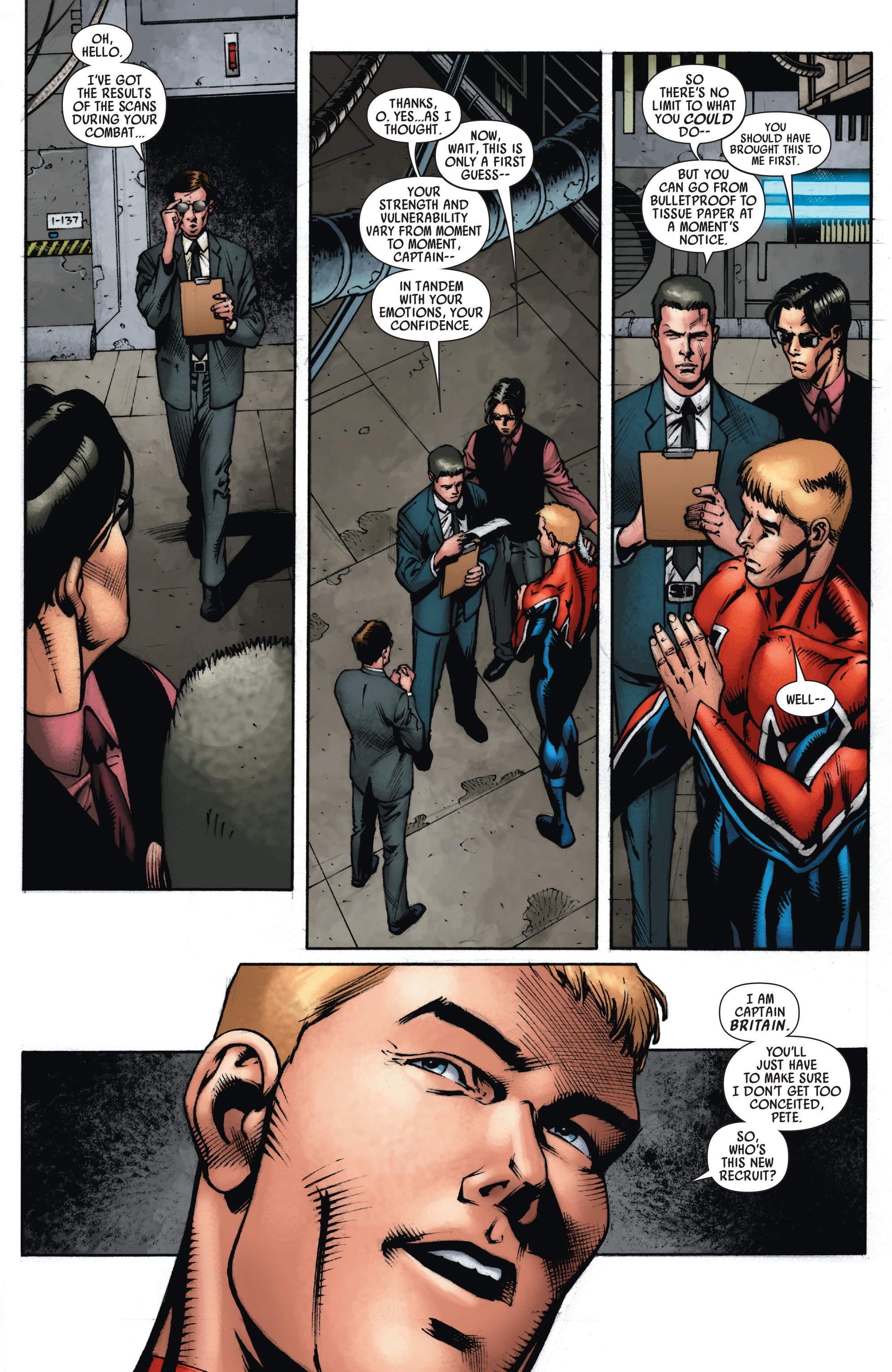 Read online Captain Britain and MI13 comic -  Issue #5 - 5