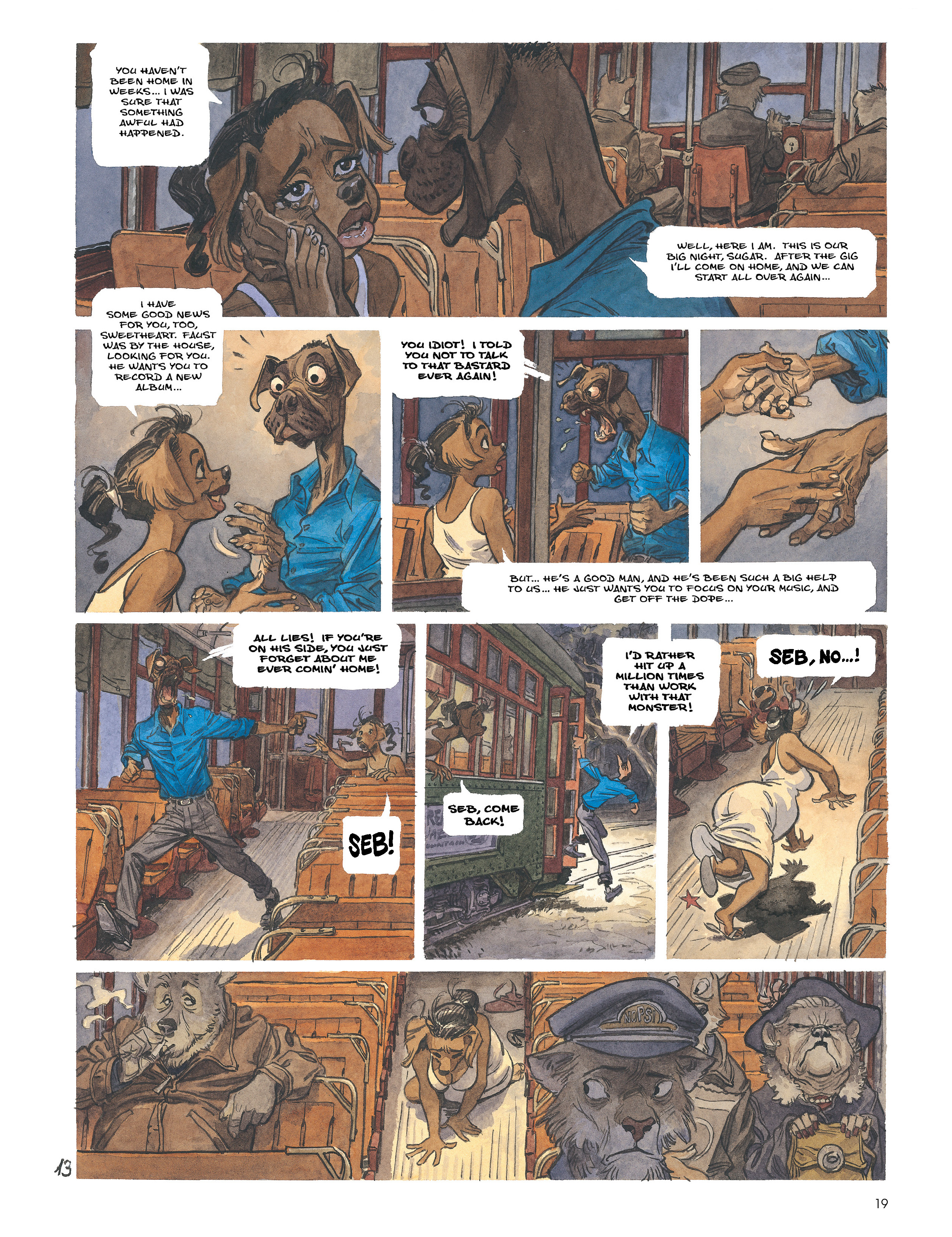 Read online Blacksad: A Silent Hell comic -  Issue # TPB - 20