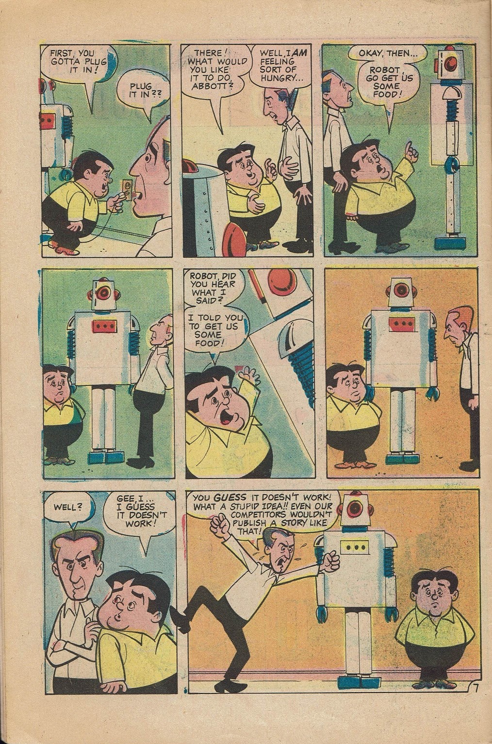 Read online Abbott & Costello comic -  Issue #6 - 10