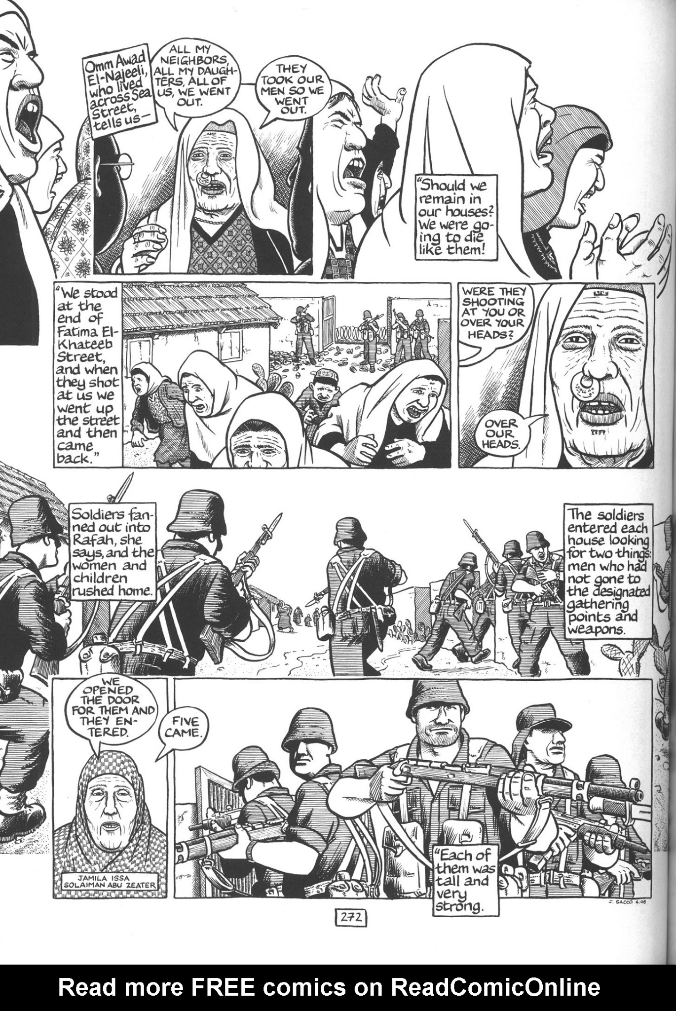 Read online Footnotes in Gaza comic -  Issue # TPB - 290