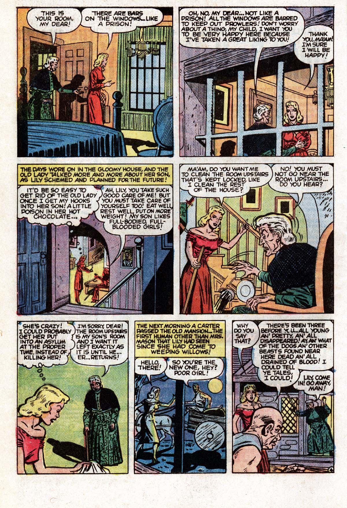 Read online Mystic (1951) comic -  Issue #6 - 15