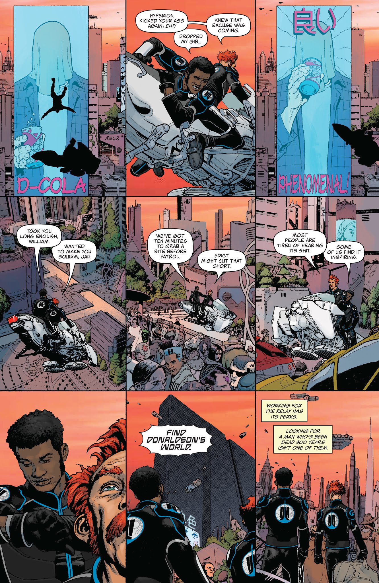 Read online Relay comic -  Issue #1 - 5
