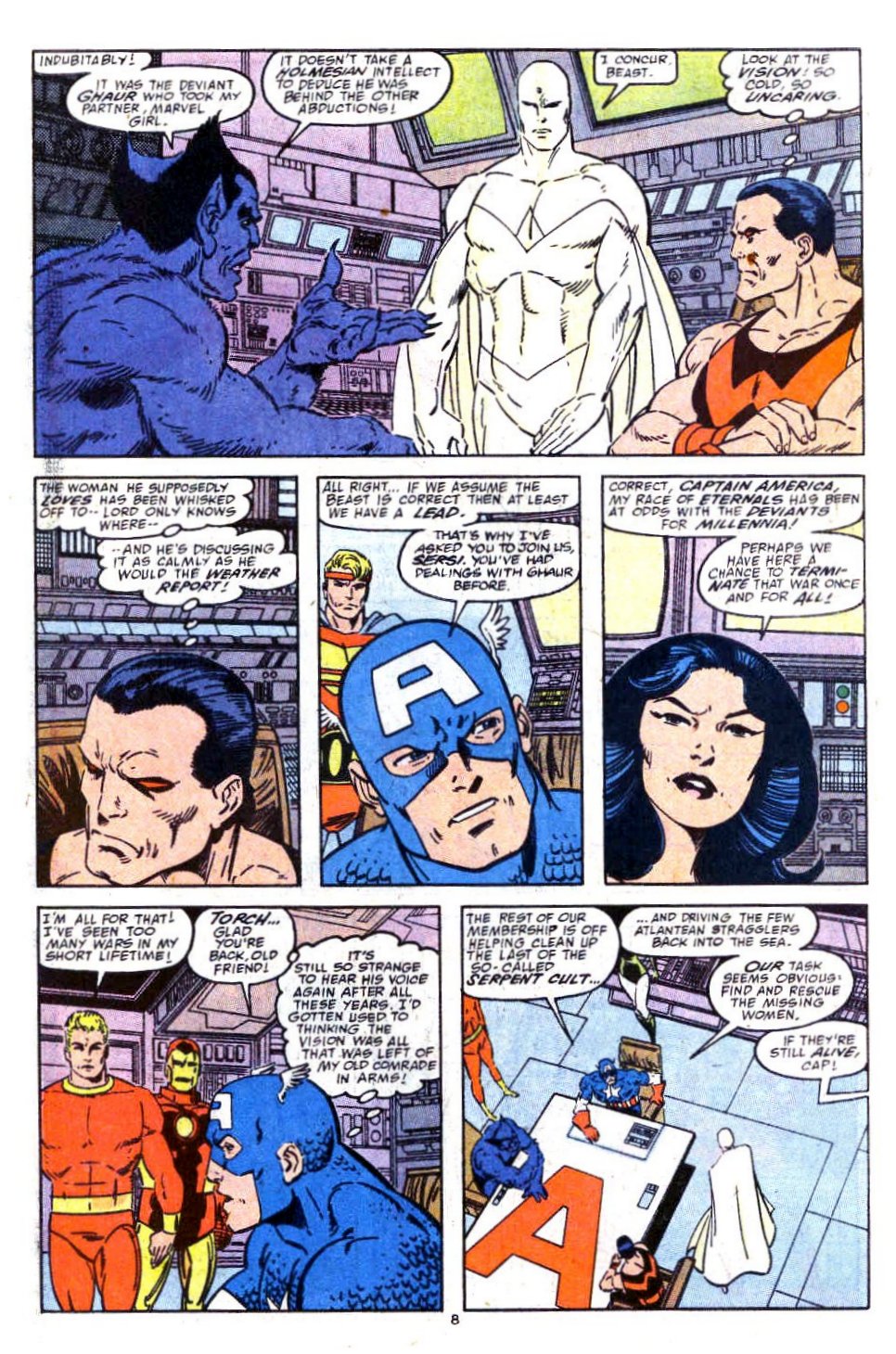 Read online Avengers West Coast (1989) comic -  Issue # Annual 4 - 8