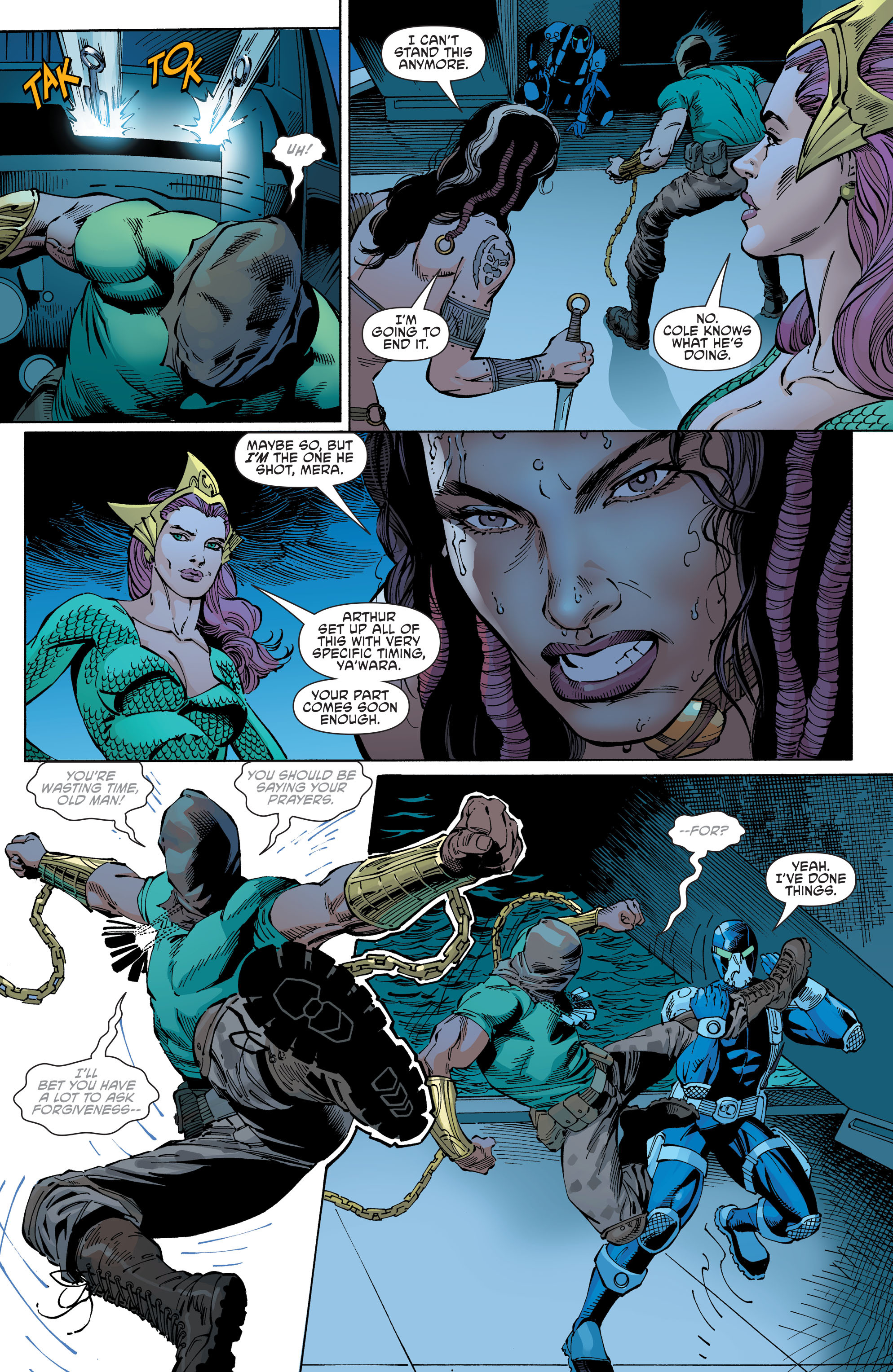 Read online Aquaman and the Others comic -  Issue #10 - 12